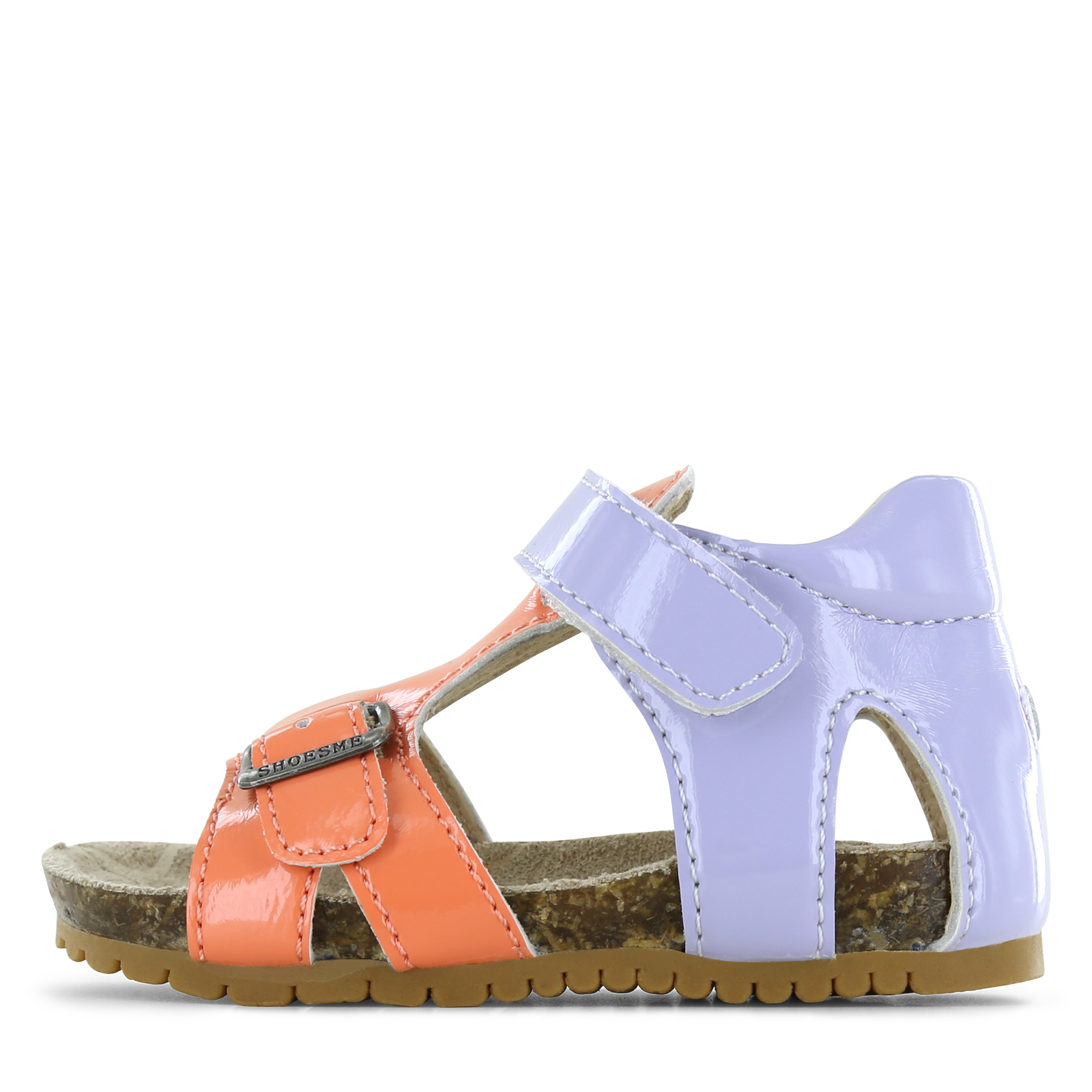 Shoesme shiny lila sandaaltje Meisjes | Microleer | Maat 22