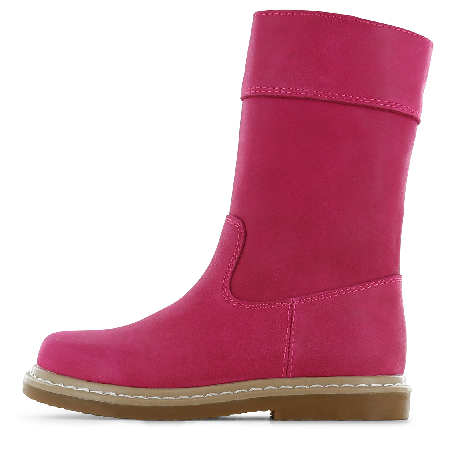 Shoesme slim-fit roze laars Meisjes | Leer | Maat 27