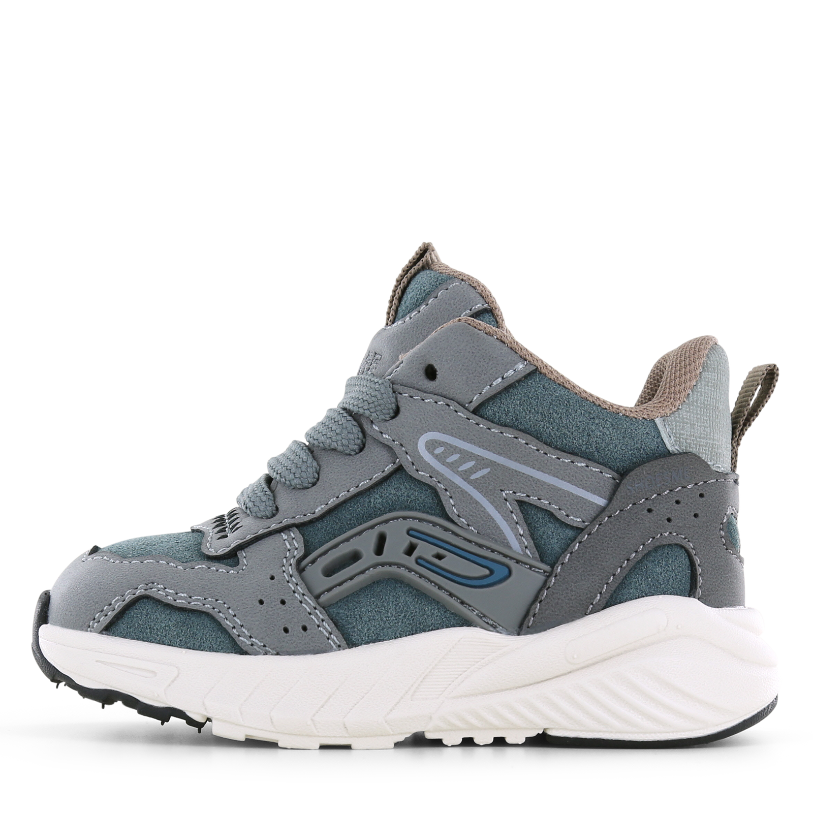 Shoesme sportief blauw sneakertje Jongens | Microfiber nubuck | Maat 21