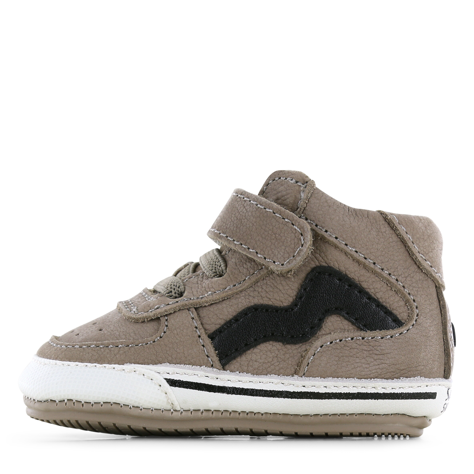 Shoesme taupe BABY-PROOF&reg; schoentje Jongens | Nubuck | Maat 21