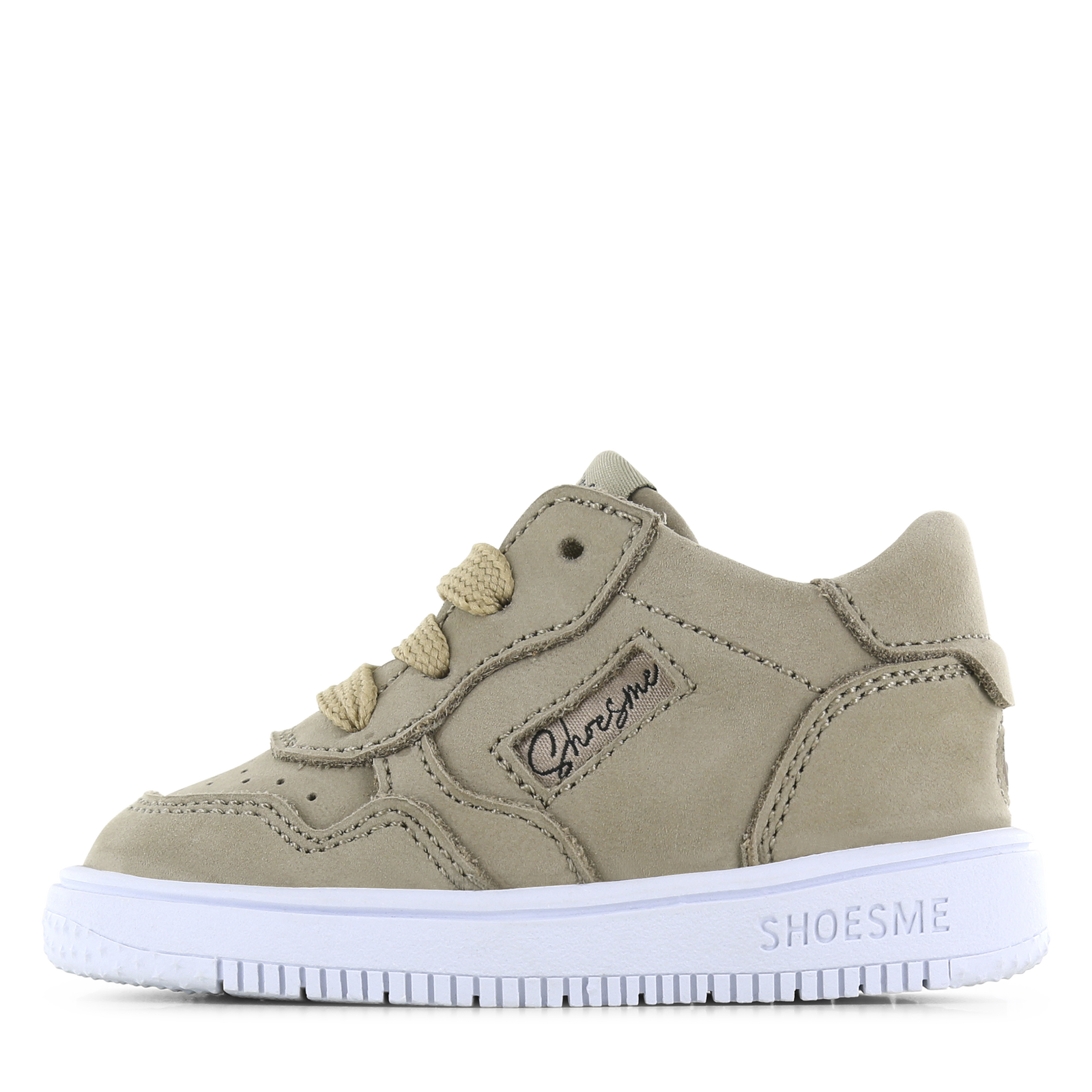 Shoesme taupe sneaker Uni | Leer | Maat 20