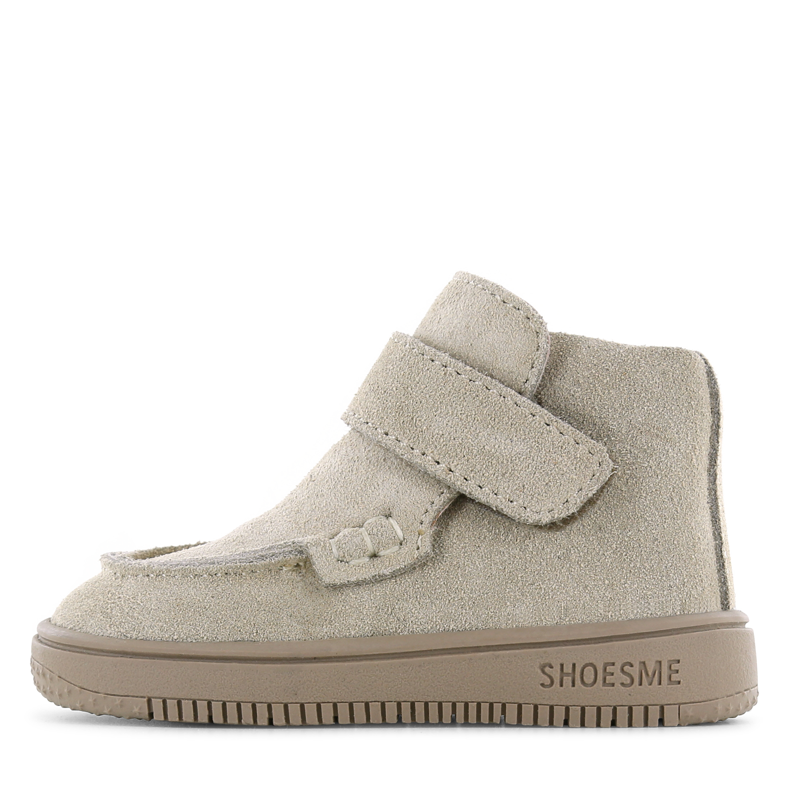 Shoesme taupe sneakertje Uni | Su&egrave;de | Maat 21