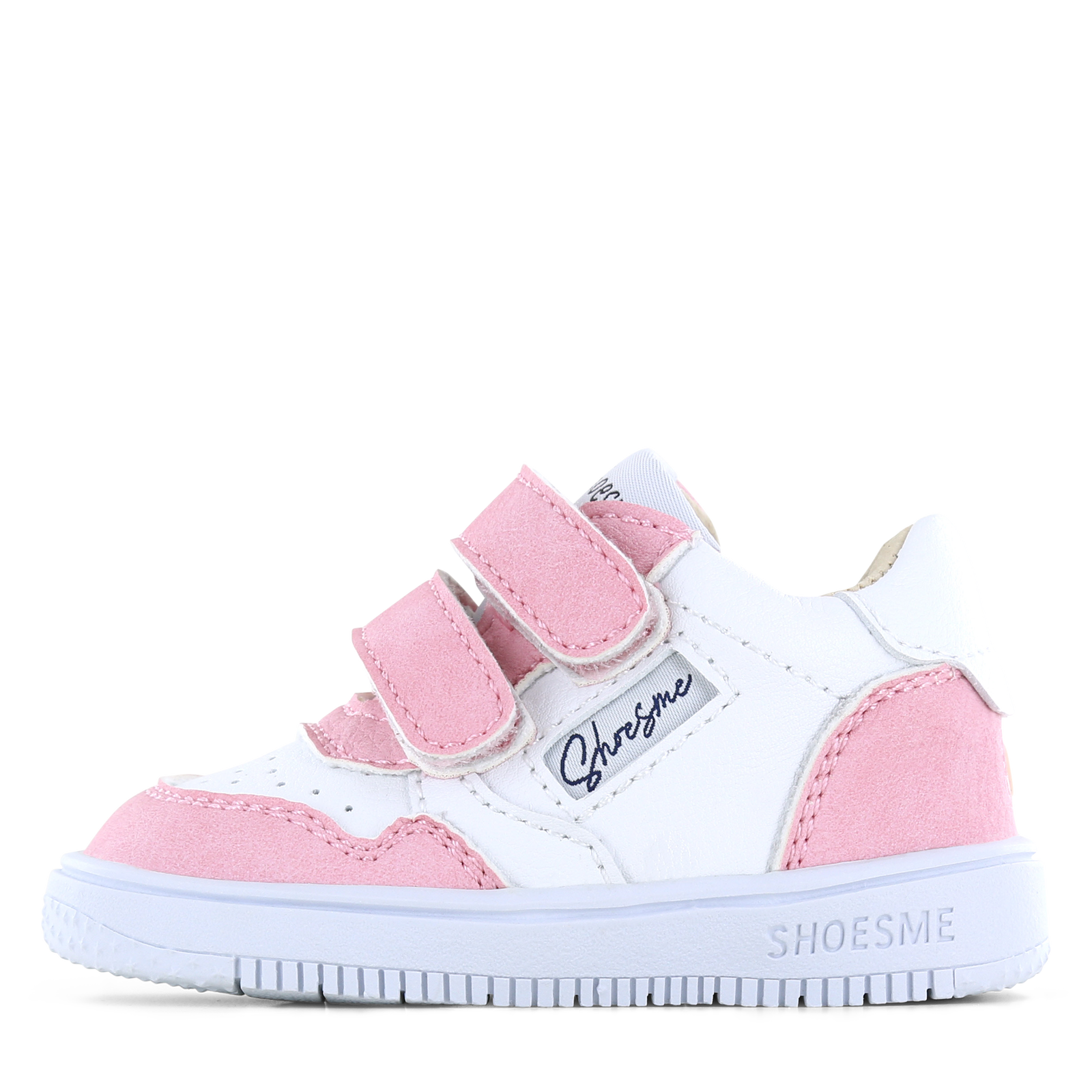 Shoesme wit-roze sneaker Meisjes | Leer | Maat 20