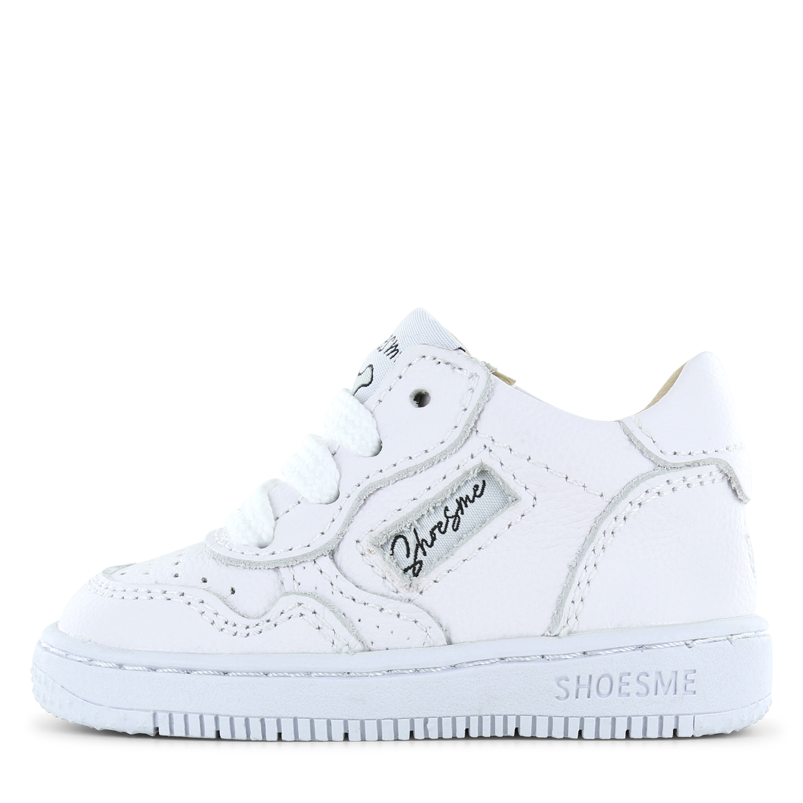 Shoesme wit sneakertje Uni | Leer | Maat 20