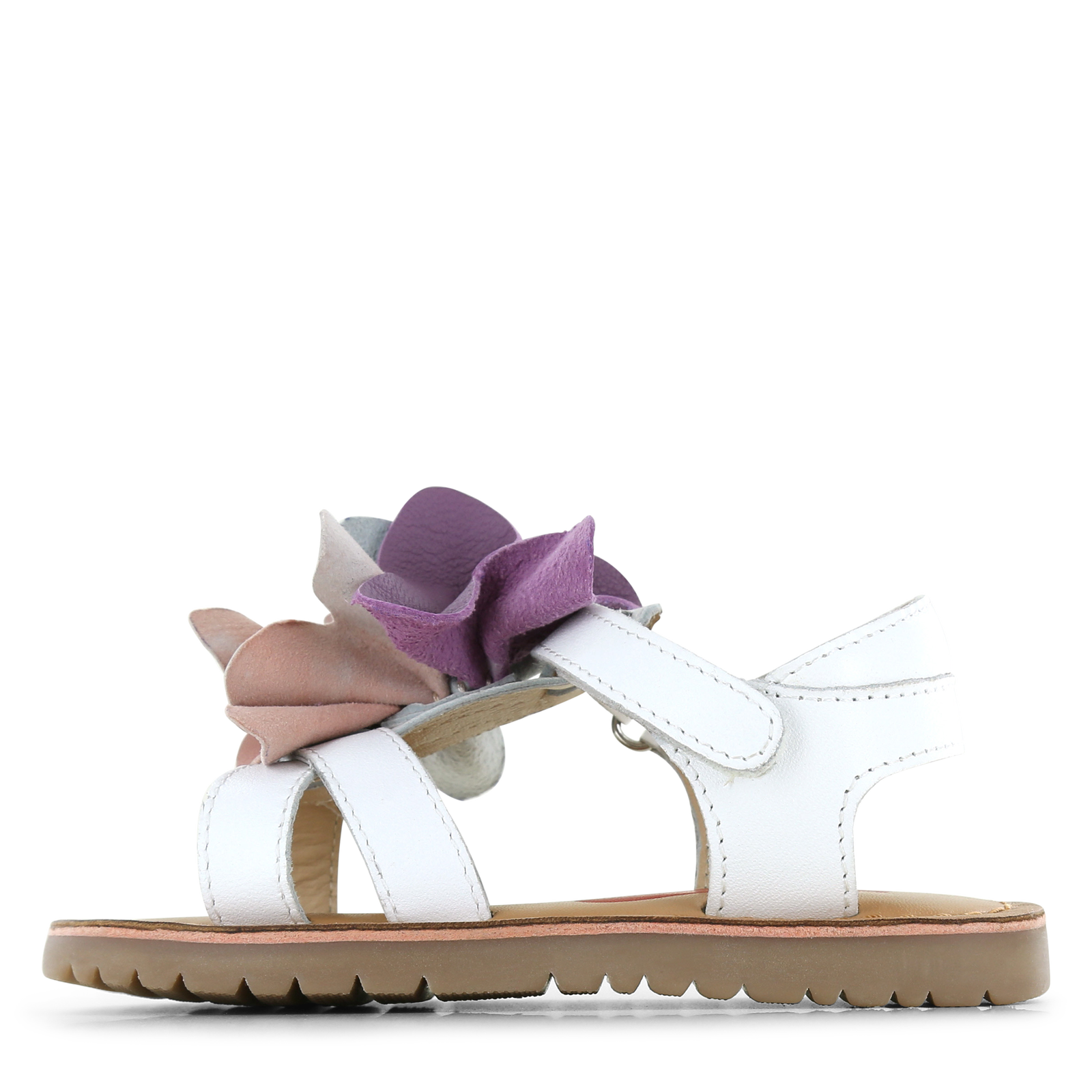 Shoesme witte sandaal met bloem Meisjes | Leer | Maat 27