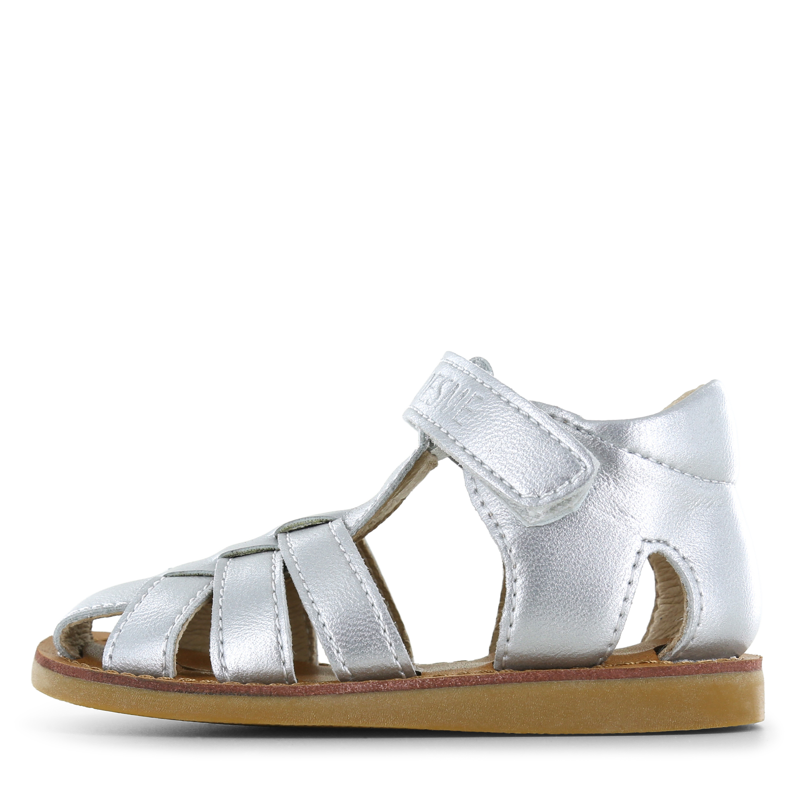 Shoesme zilveren sandaal Meisjes | Microleer | Maat 23