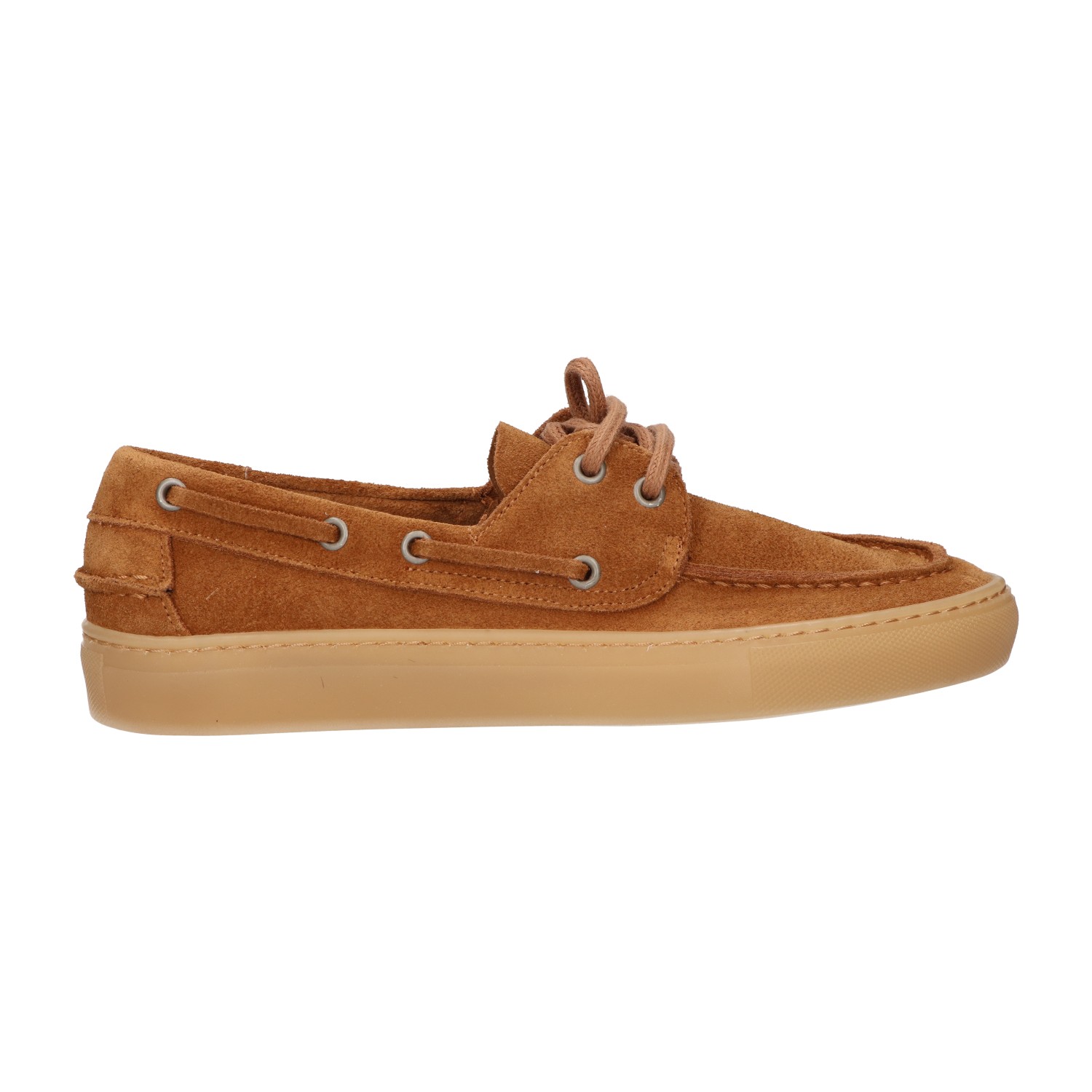 Suède leren mocassins – cognac | Dames | Maat 42 | La Strada