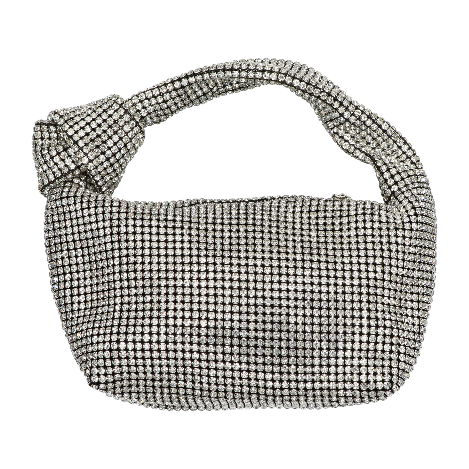 Tas zilver met steentjes | Dames | Maat 00 | La Strada