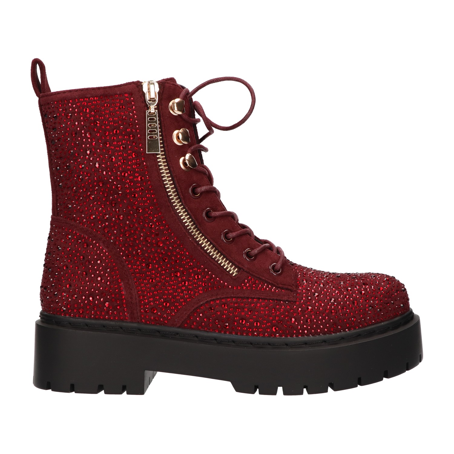 Veterboots bordeaux | Dames | Maat 42 | La Strada