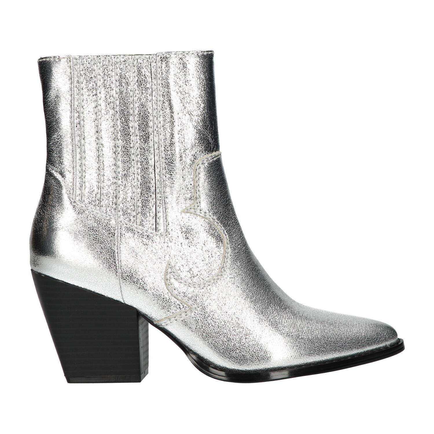 Zilveren cowboylaars | Dames | Maat 37 | La Strada