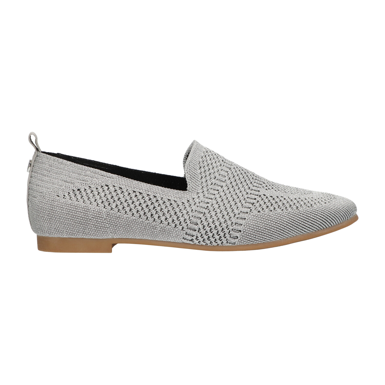 Zilveren loafers | Dames | Maat 39 | La Strada