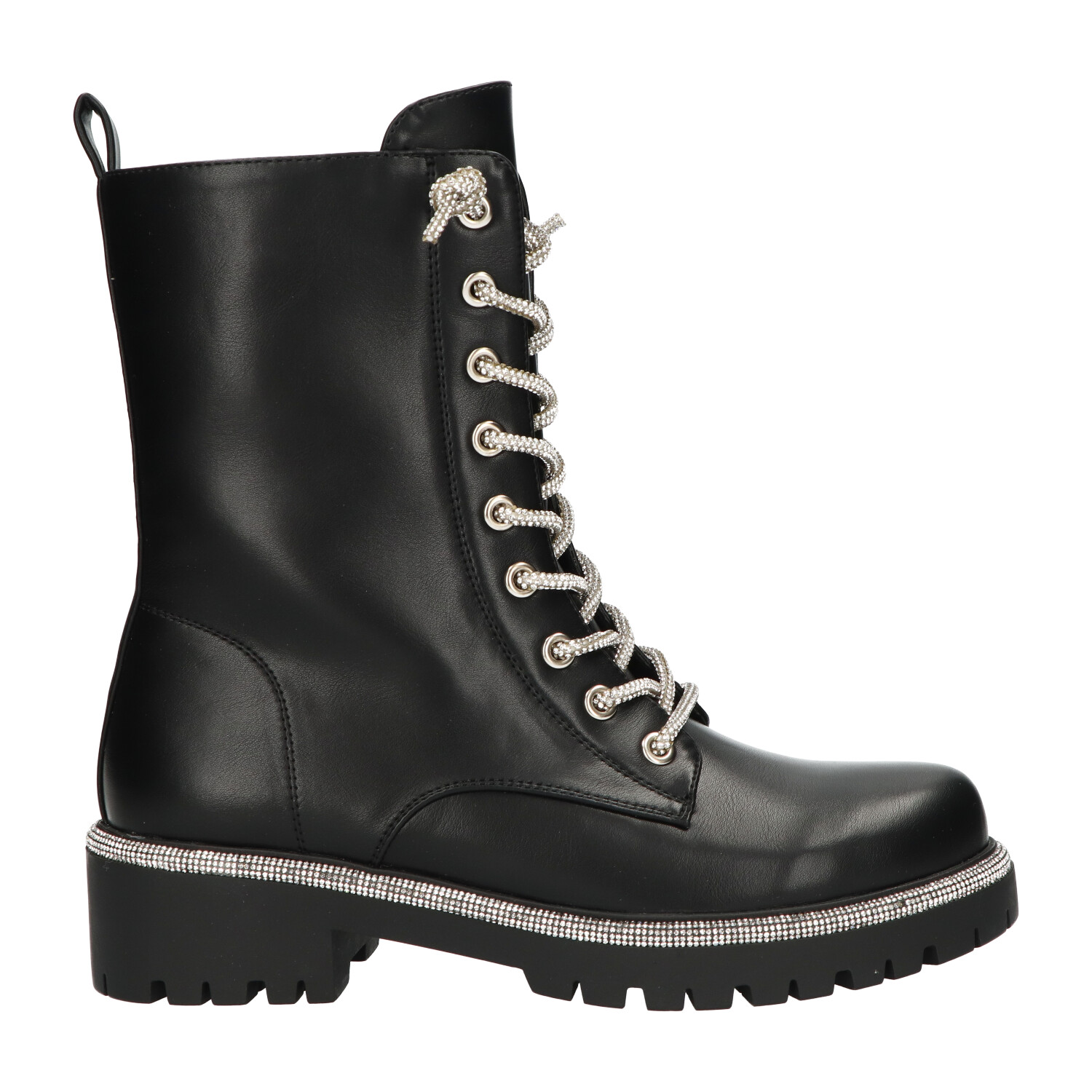 boots zwart met zilver | Dames | Maat 42 | La Strada