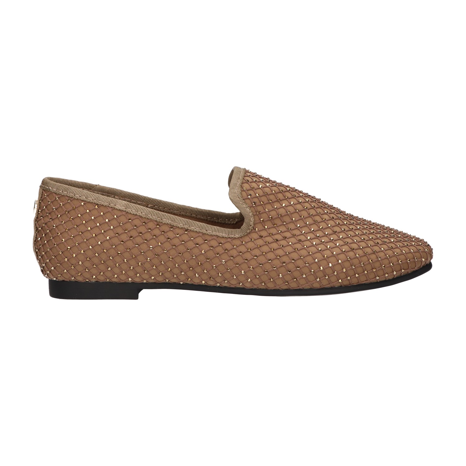loafers bruin met steentjes | Dames | Maat 42 | La Strada