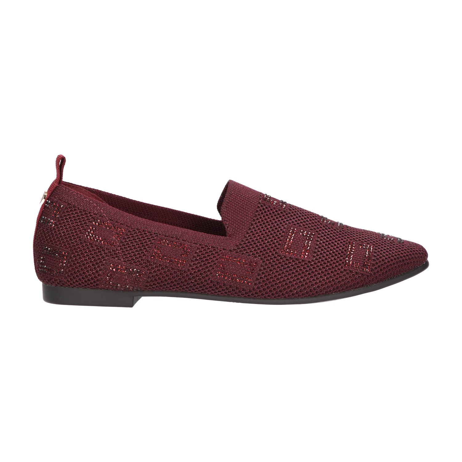 loafers knitted bordeaux | Dames | Maat 39 | La Strada
