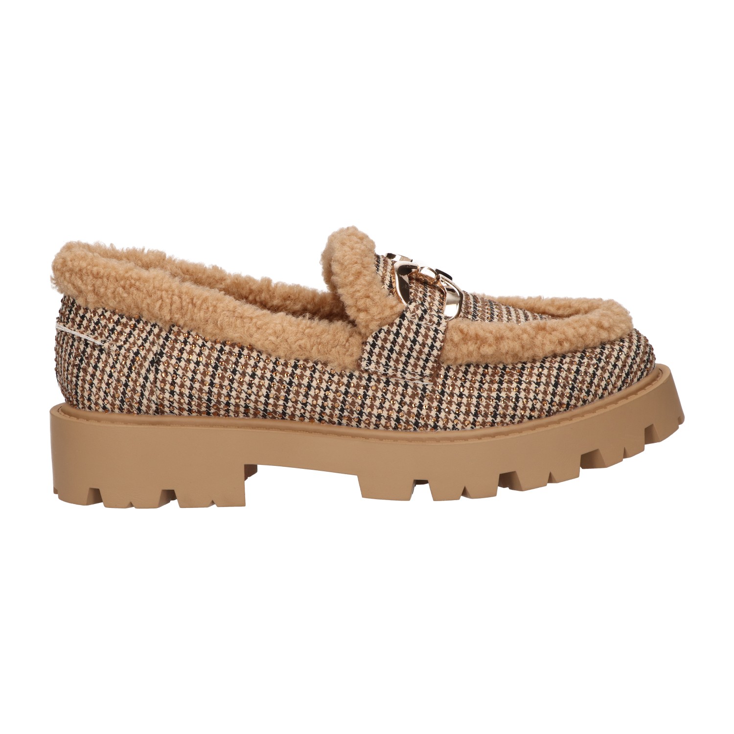 loafers met bont | Dames | Maat 42 | La Strada