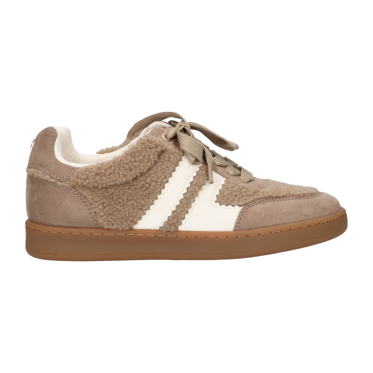 sneakers taupe teddy | Dames | Maat 40 | La Strada
