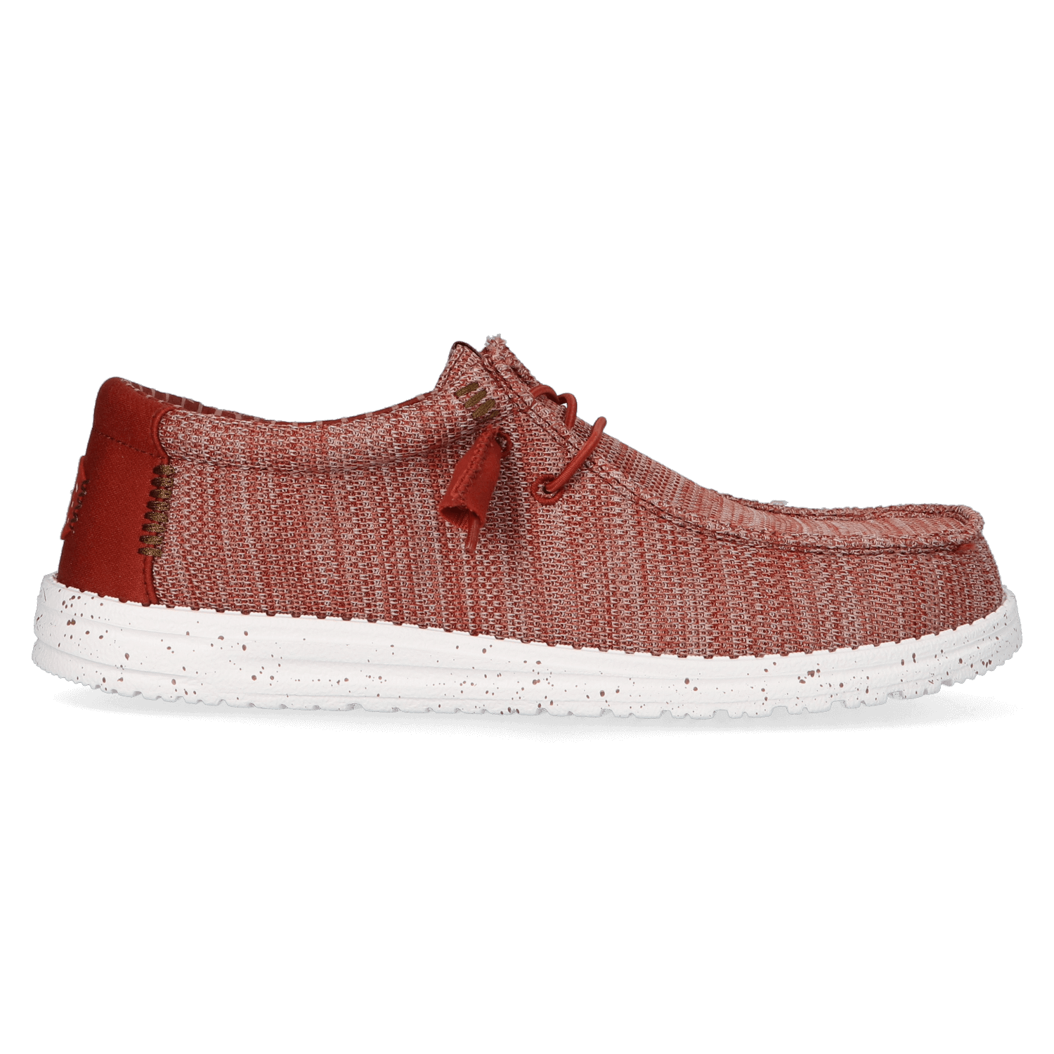 HEYDUDE Instappers Heren Wally Stretch Sox Rood 48 Mesh