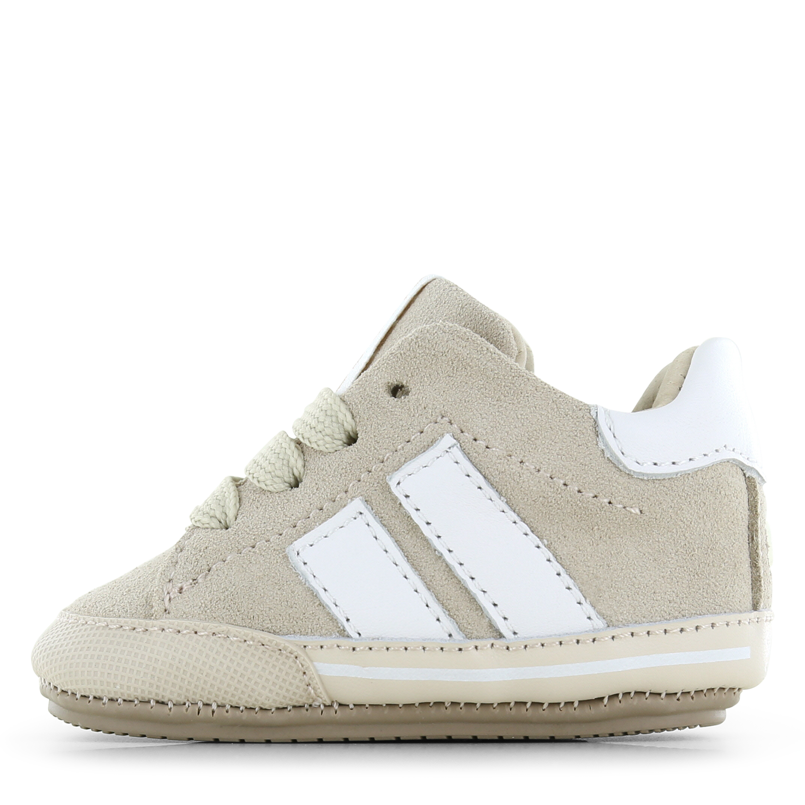 Shoesme beige BABY-PROOF&reg; schoentje Uni | Microfiber leer/Su&egrave;de | Maat 22