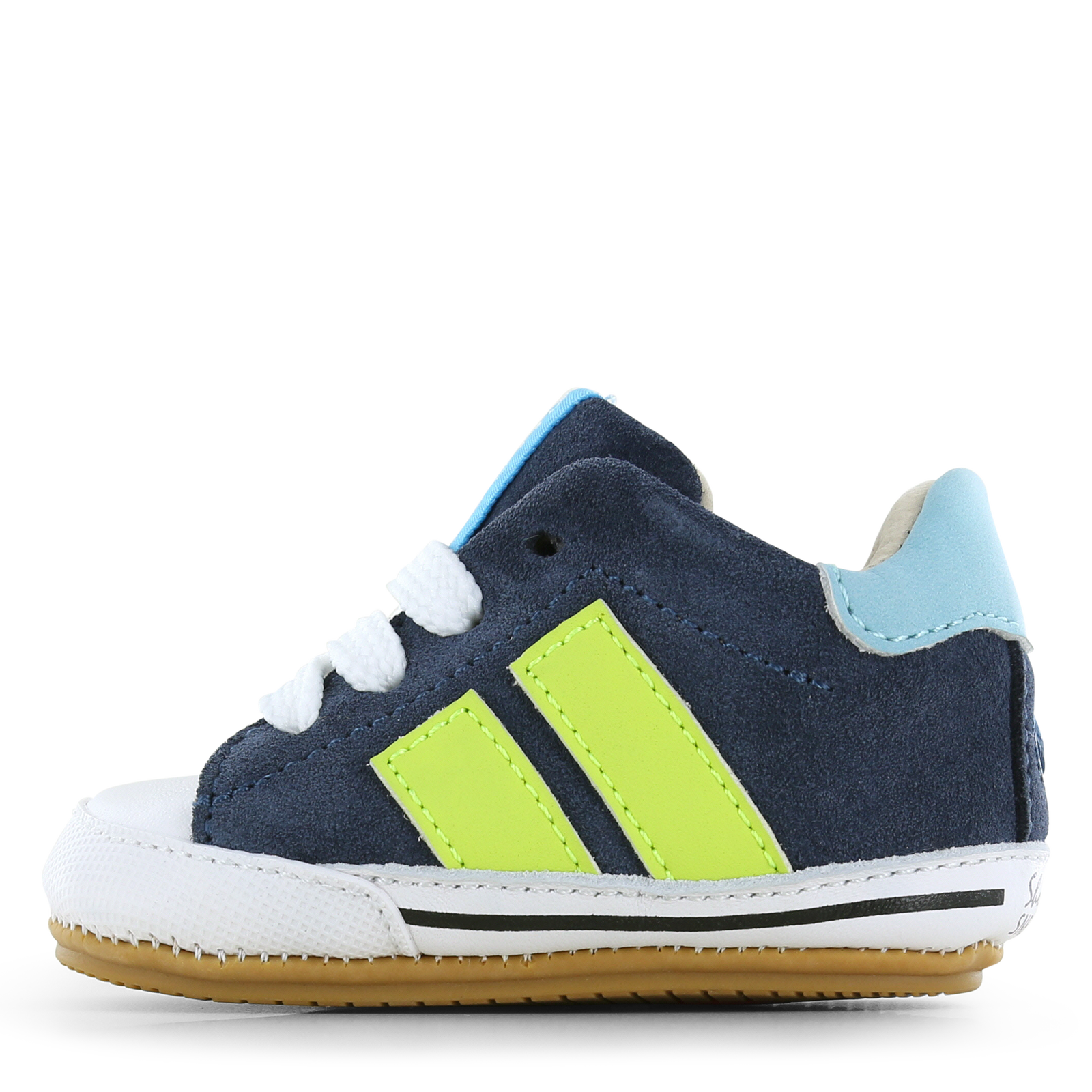 Shoesme blauw BABY-PROOF&reg; schoentje Jongens | Microfiber leer/Su&egrave;de | Maat 18