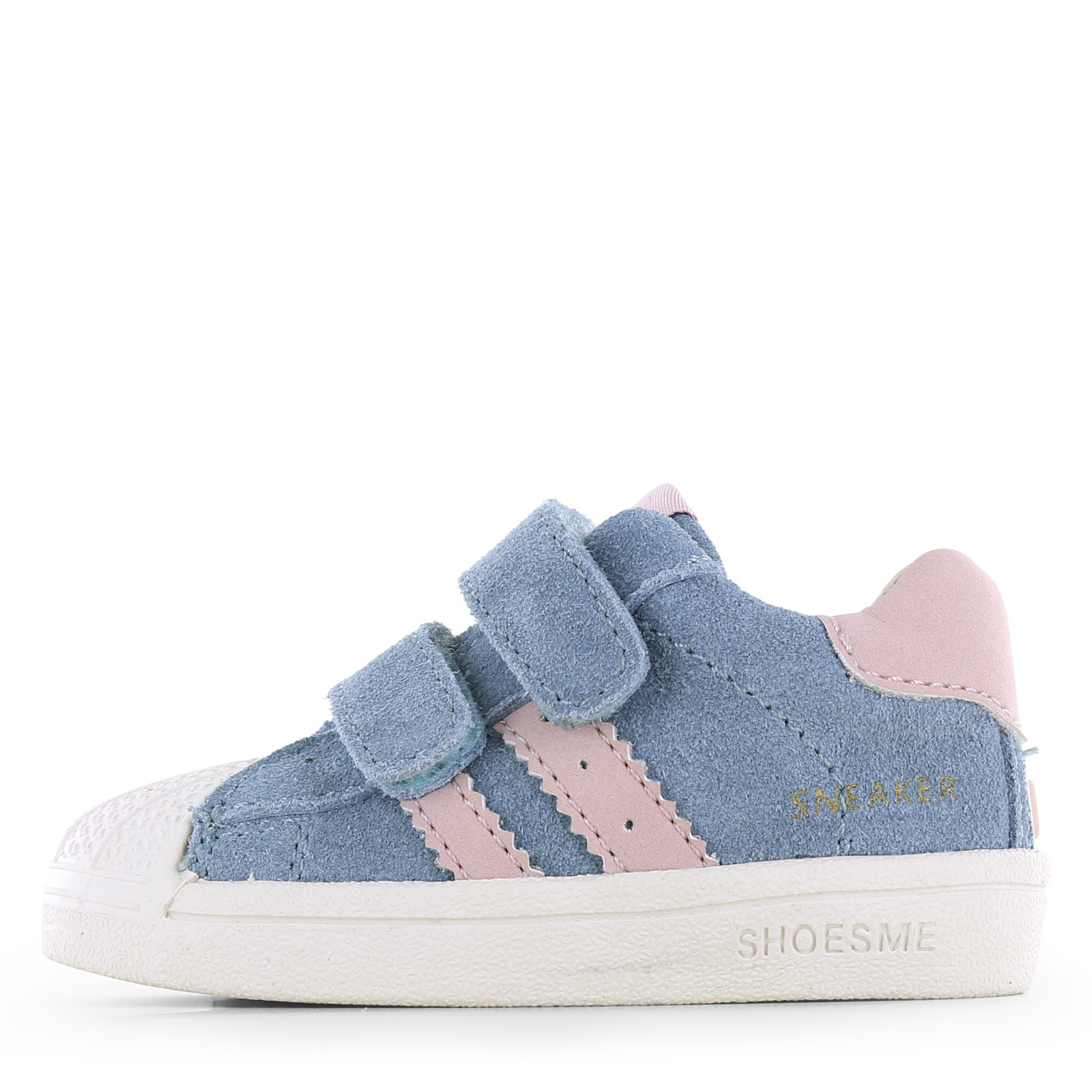 Shoesme blauw sneakertje Meisjes | Microfiber leer/Su&egrave;de | Maat 19