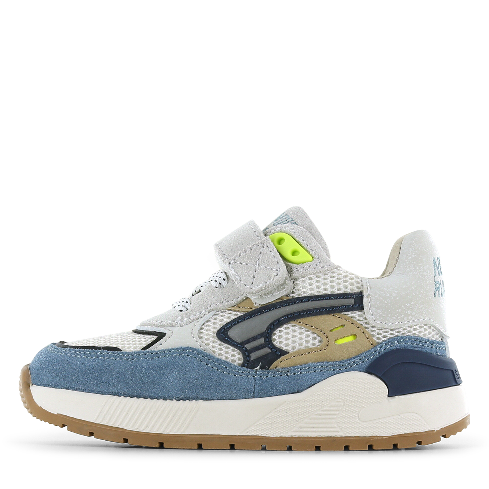 Shoesme blauwe sneaker Jongens | Mesh/Microfiber leer/Su&egrave;de | Maat 33