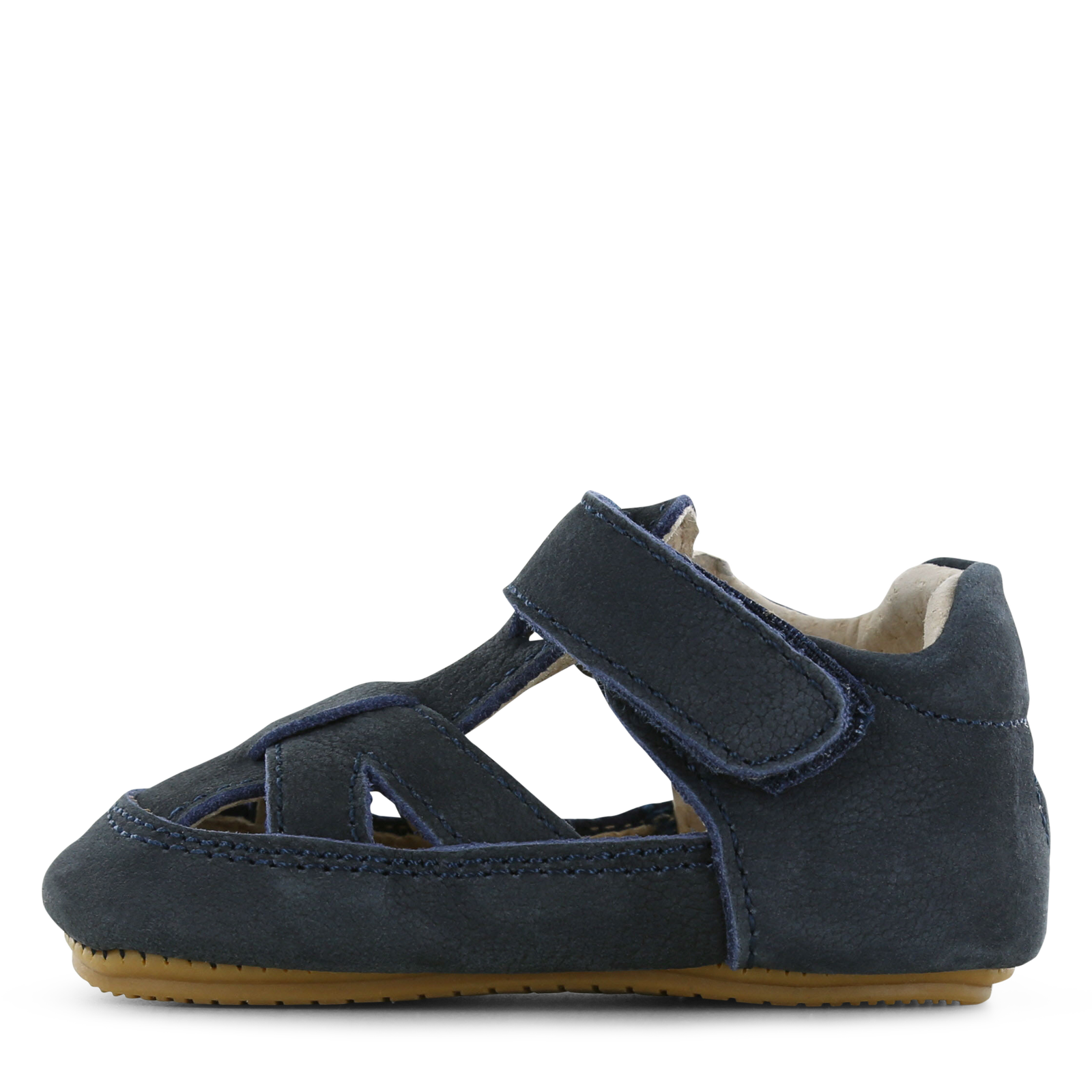 Shoesme donkerblauw BABY-PROOF&reg; open schoentje Jongens | Microleer | Maat 22