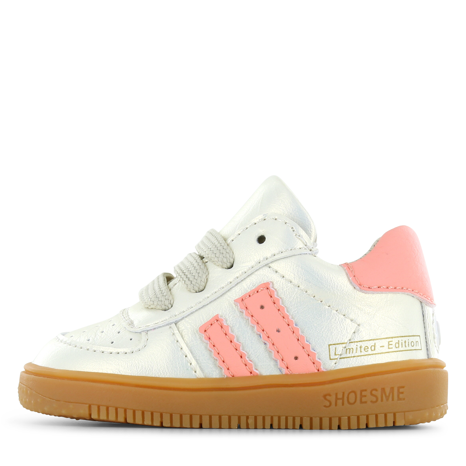 Shoesme goud sneakertje Meisjes | Metallic/Microfiber leer | Maat 22