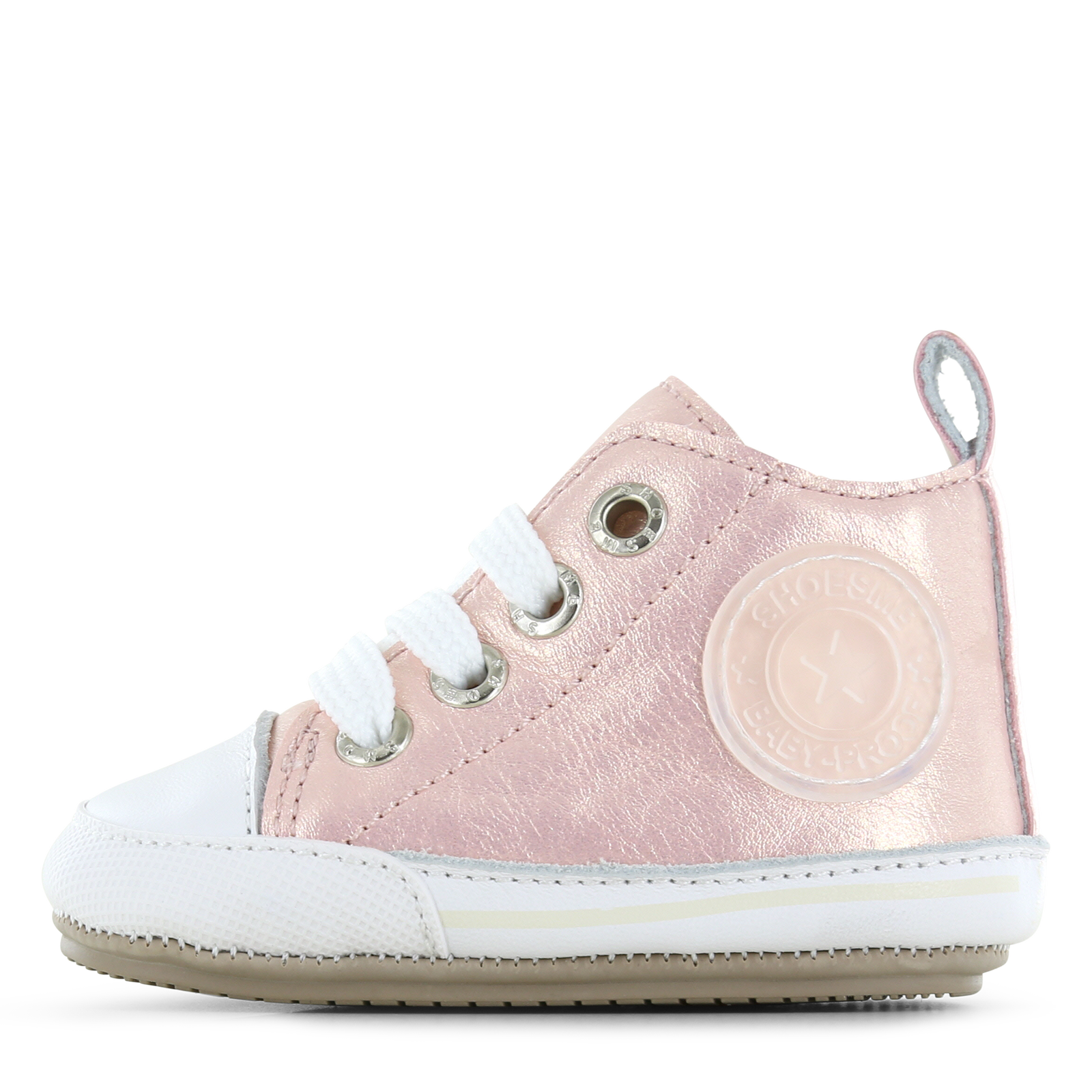 Shoesme metallic roze BABY-PROOF&reg; schoentje Meisjes | Metallic/Microfiber leer | Maat 22