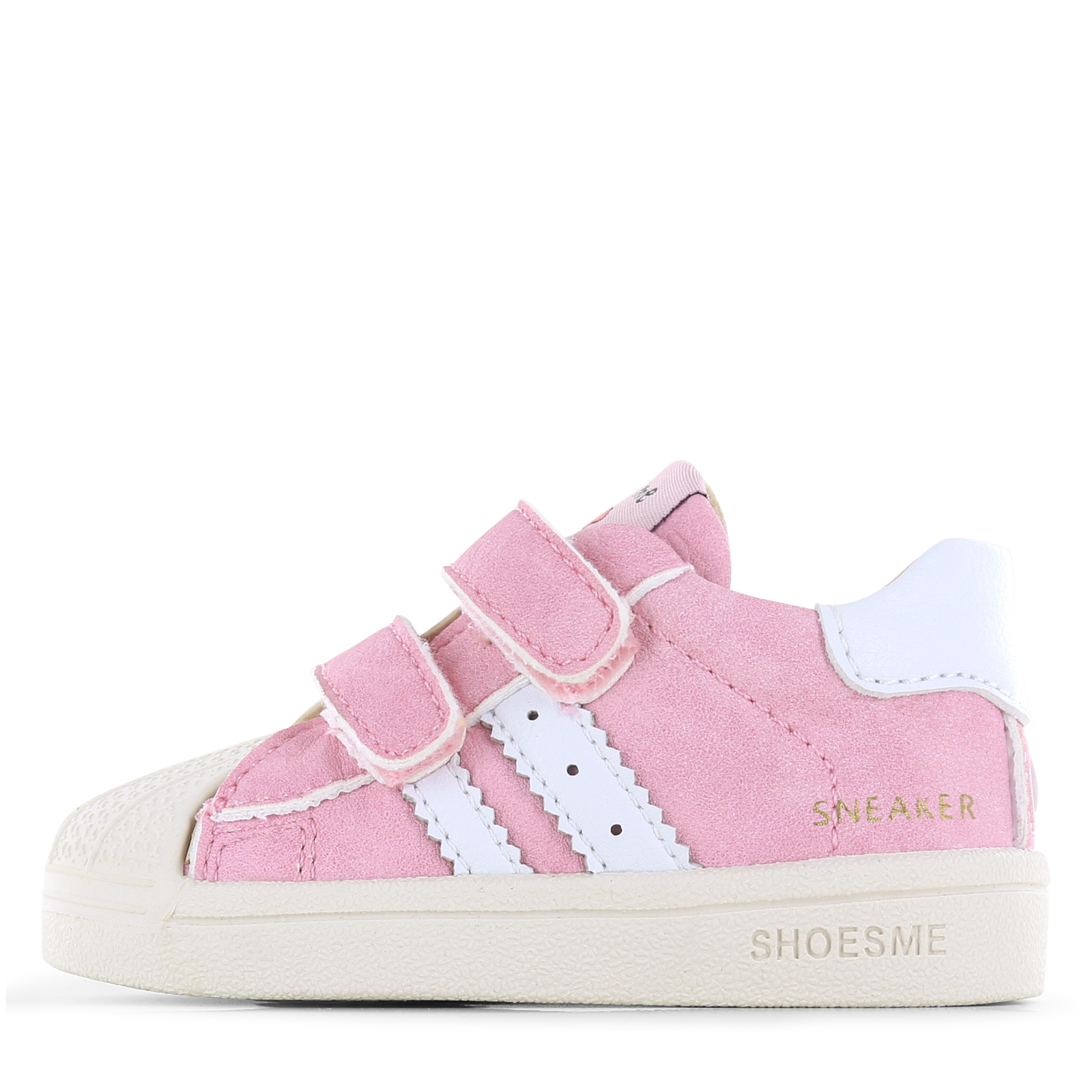 Shoesme roze sneakertje Meisjes | Microfiber leer | Maat 26