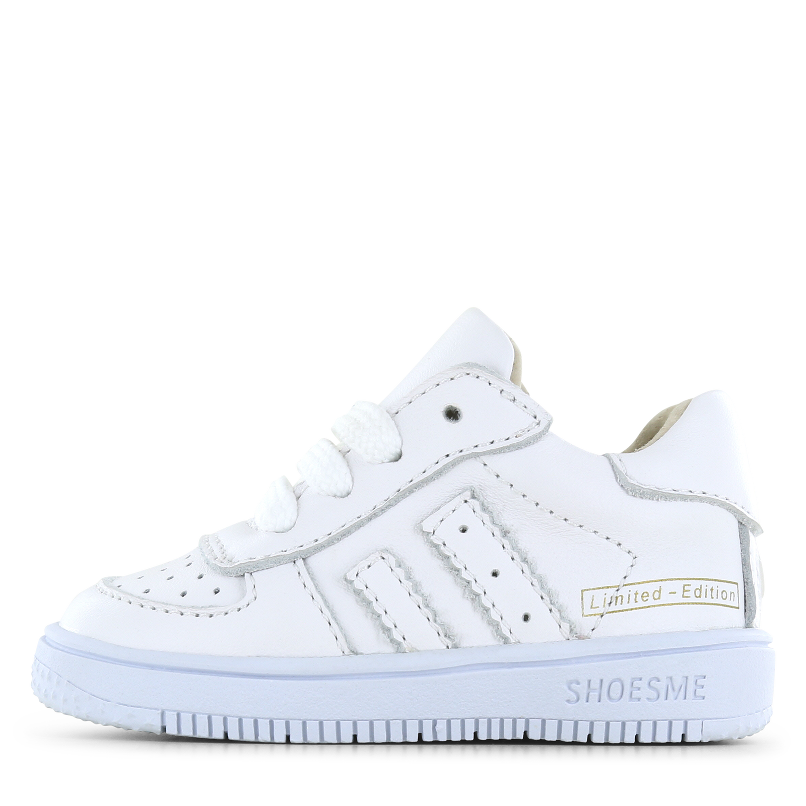 Shoesme wit sneakertje Uni | Leer | Maat 21