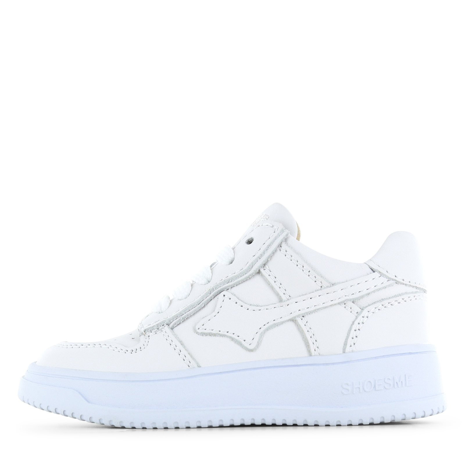 Shoesme witte sneaker Uni | Microfiber leer | Maat 35