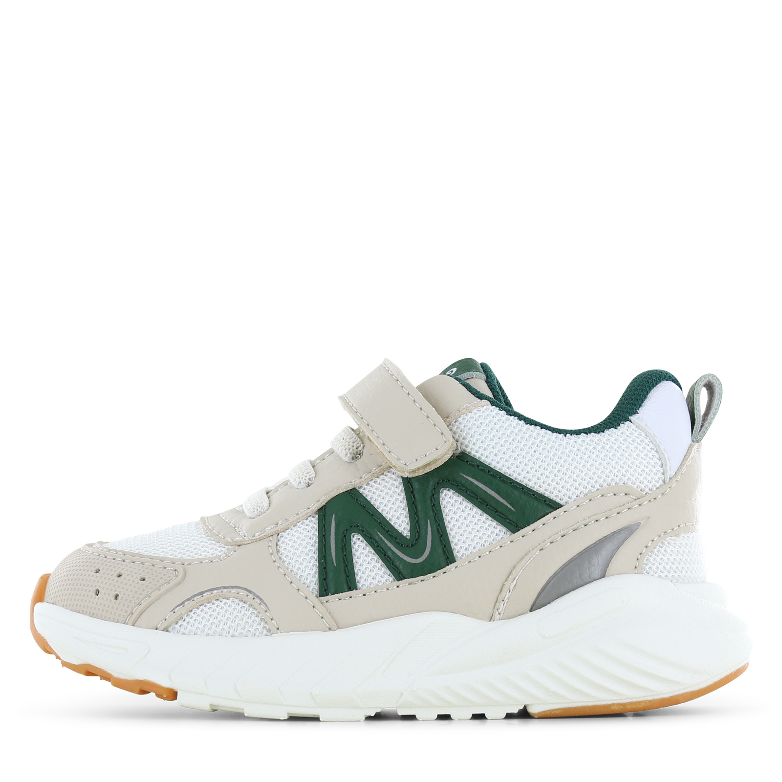 Go Banana&rsquo;s beige sneaker Jongens | Mesh/Microfiber leer | Maat 30