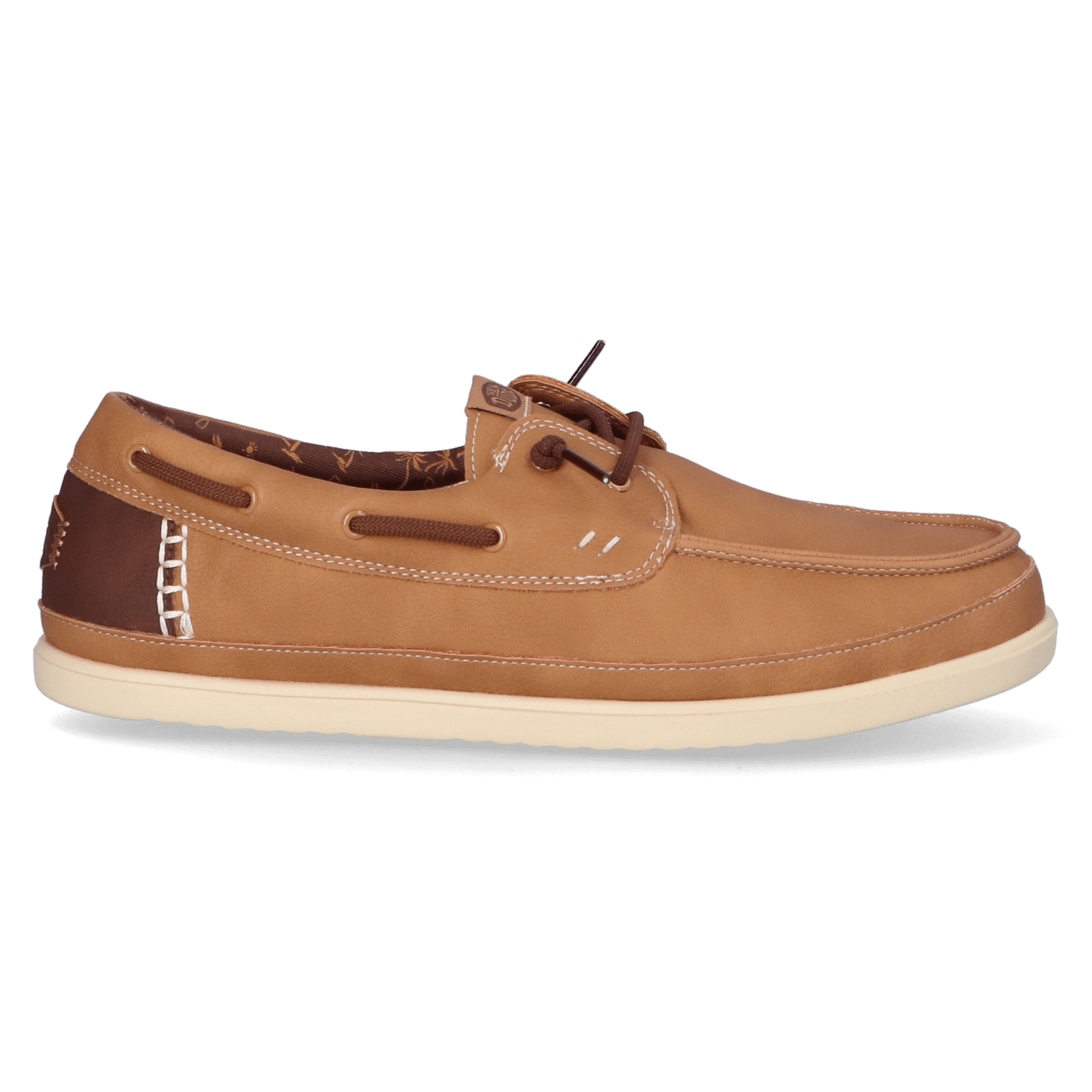 HEYDUDE Loafers Heren Harbor Lo Classic Cognac 47 Imitatieleer