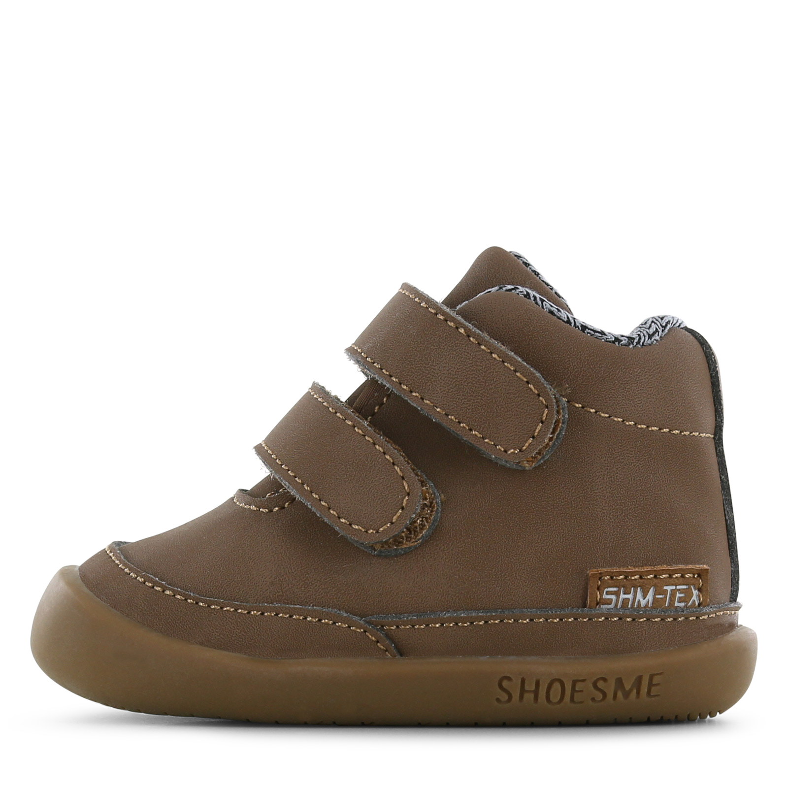 Shoesme Water-Proof bruine bootie Uni | Microfiber leer | Maat 18