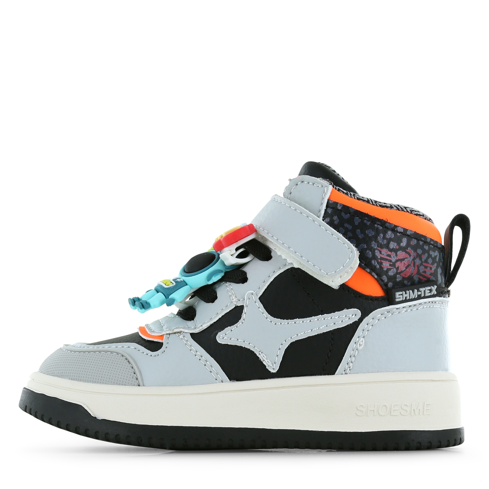 Shoesme Water-Proof grijze sneaker Jongens | Microfiber leer | Maat 27