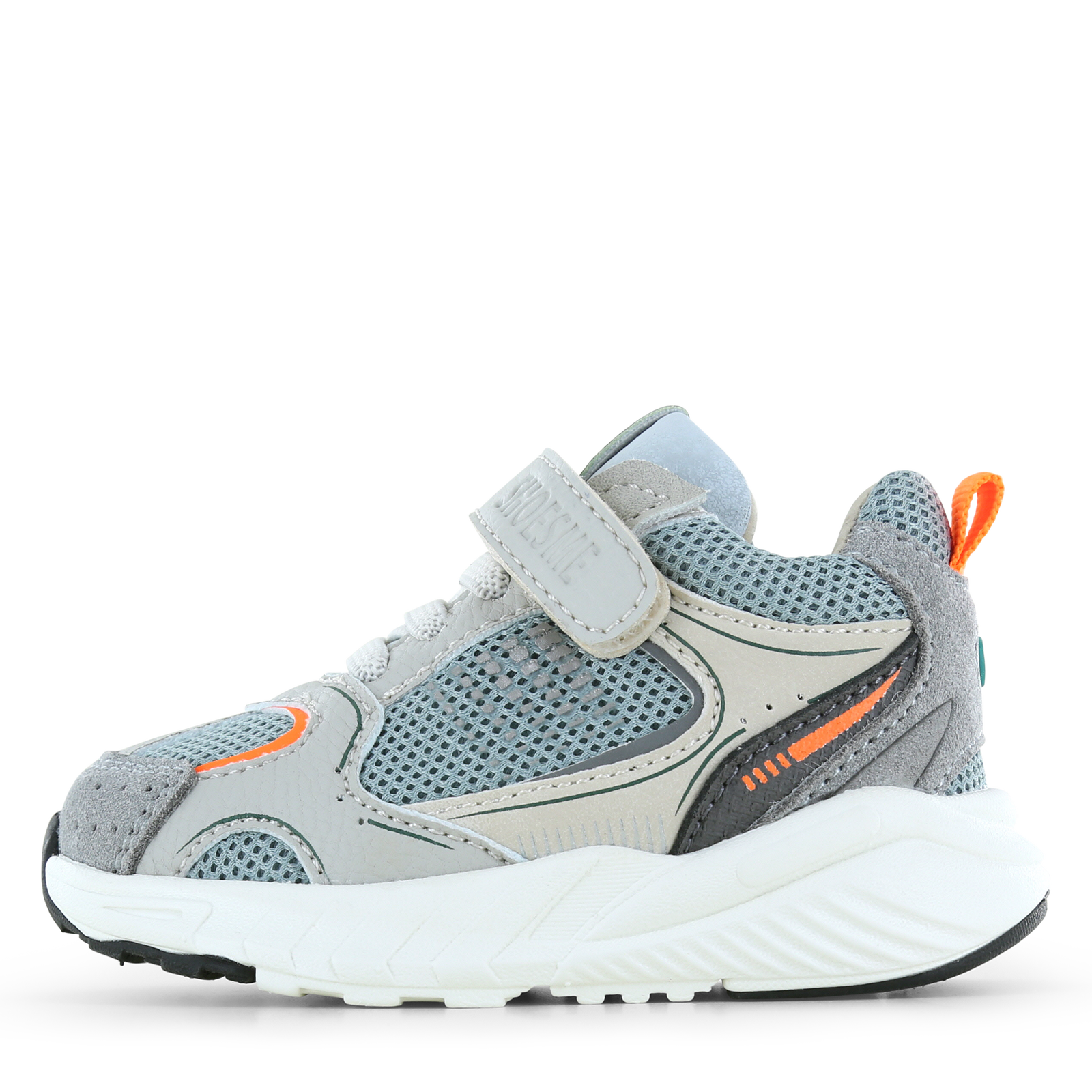 Shoesme grijs sneakertje Jongens | Mesh/Microfiber leer/Su&egrave;de | Maat 29