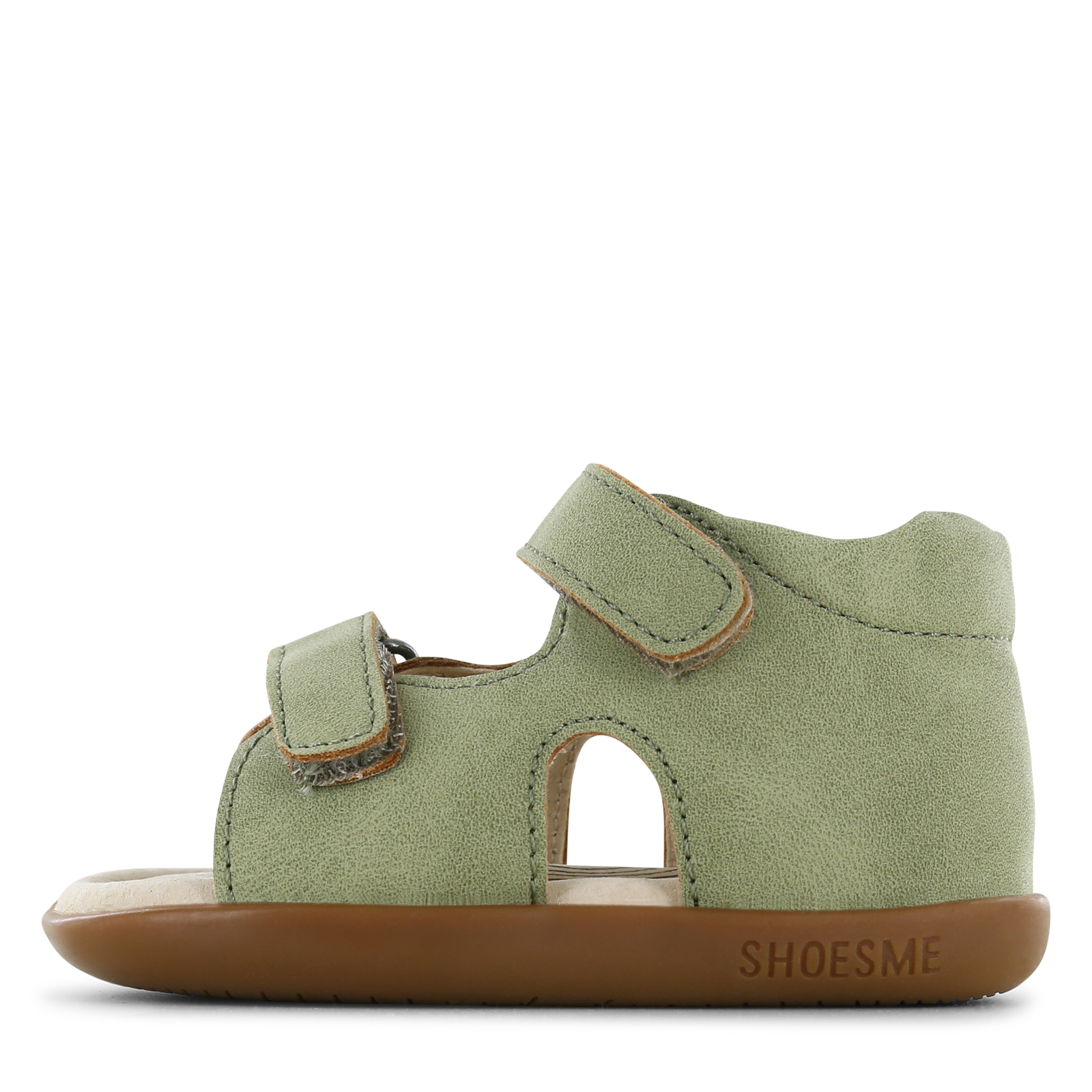 Shoesme groen sandaaltje Jongens | Microfiber nubuck | Maat 24