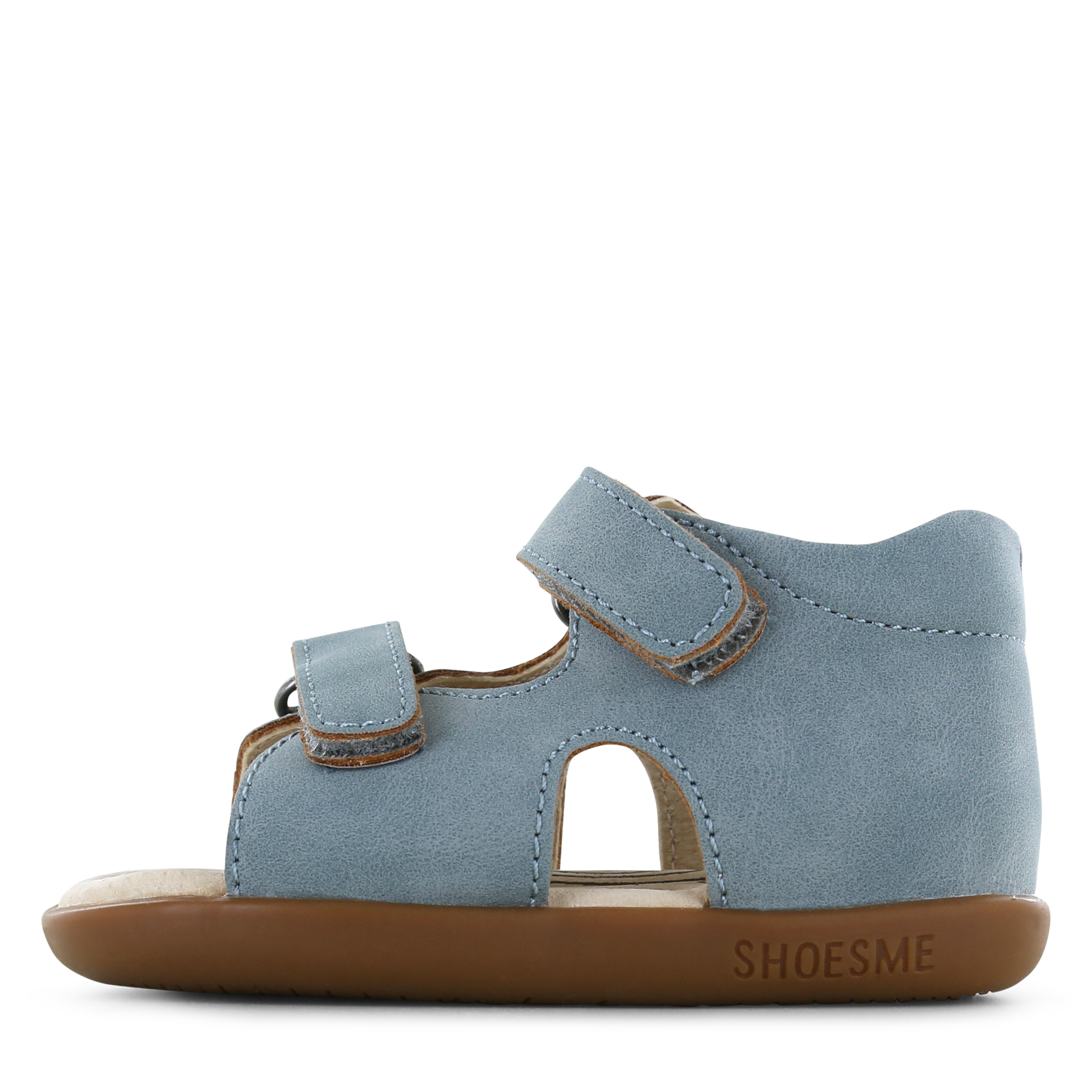 Shoesme lichtblauw sandaaltje  | Microfiber nubuck | Maat 24
