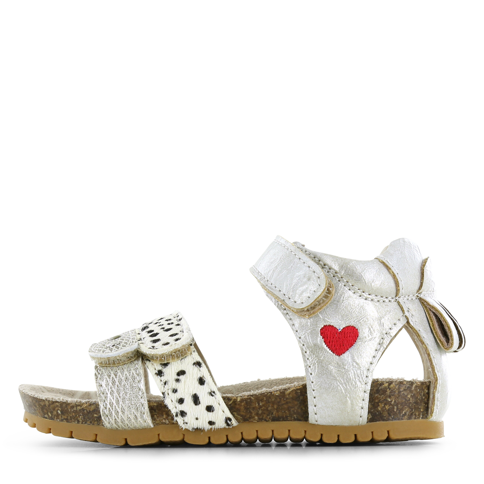 Shoesme metallic gouden sandaal met hartje Meisjes | Maat 30