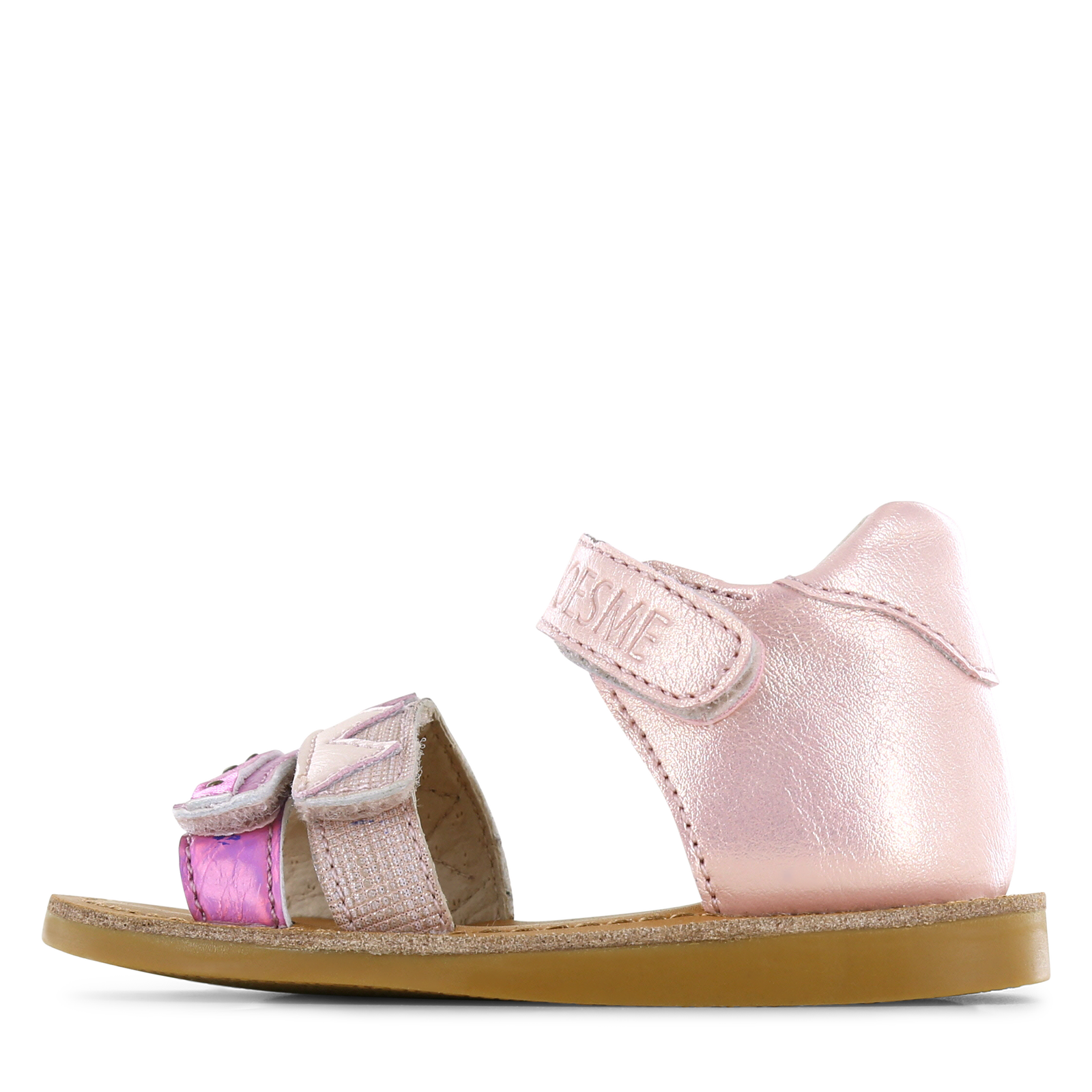 Shoesme metallic roze sandaal Meisjes | Metallic/Microfiber leer | Maat 29