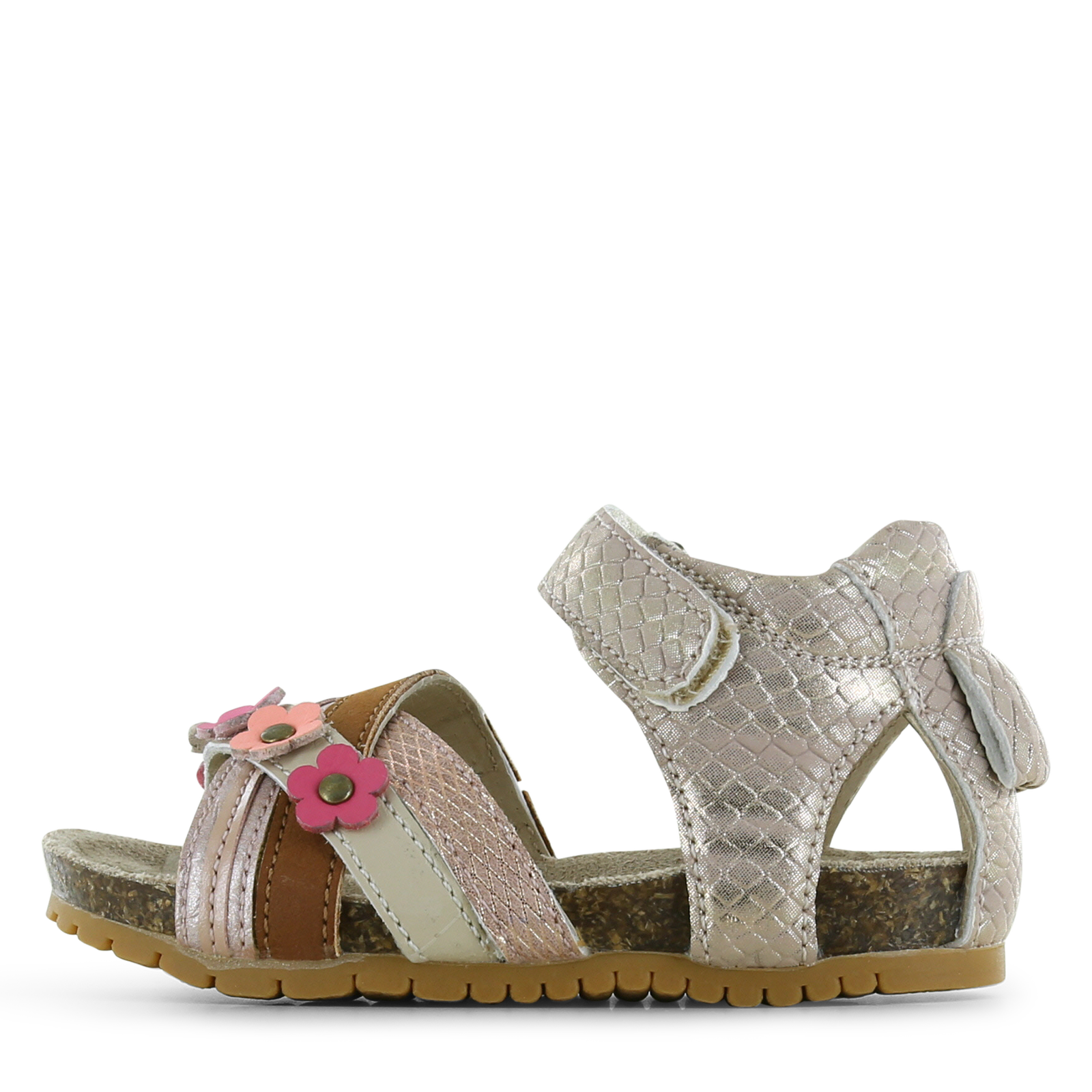 Shoesme metallic roze sandaal Meisjes | Metallic/Microfiber leer | Maat 29