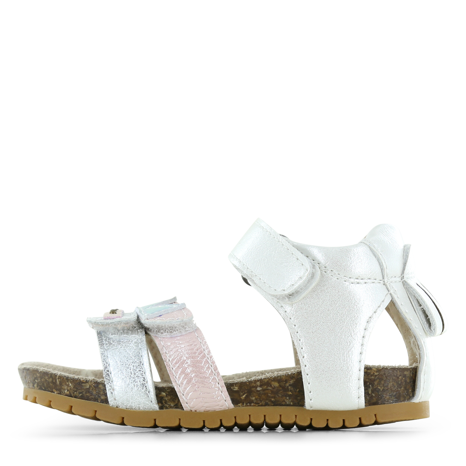 Shoesme parelmoer sandaal Meisjes | Metallic/Microfiber leer | Maat 30