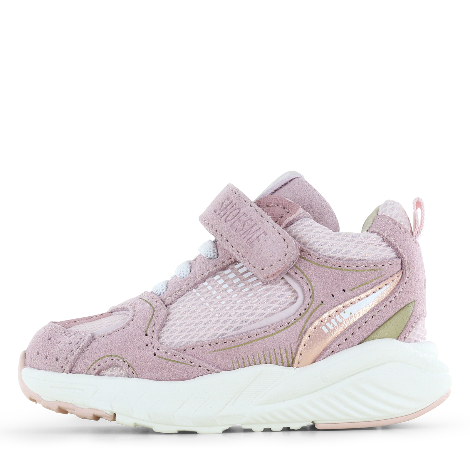Shoesme roze sneakertje Meisjes | Mesh/Su&egrave;de | Maat 29