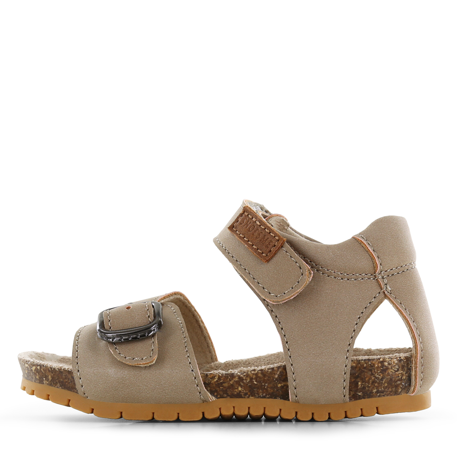 Shoesme taupe sandaal Jongens | Microfiber leer | Maat 21