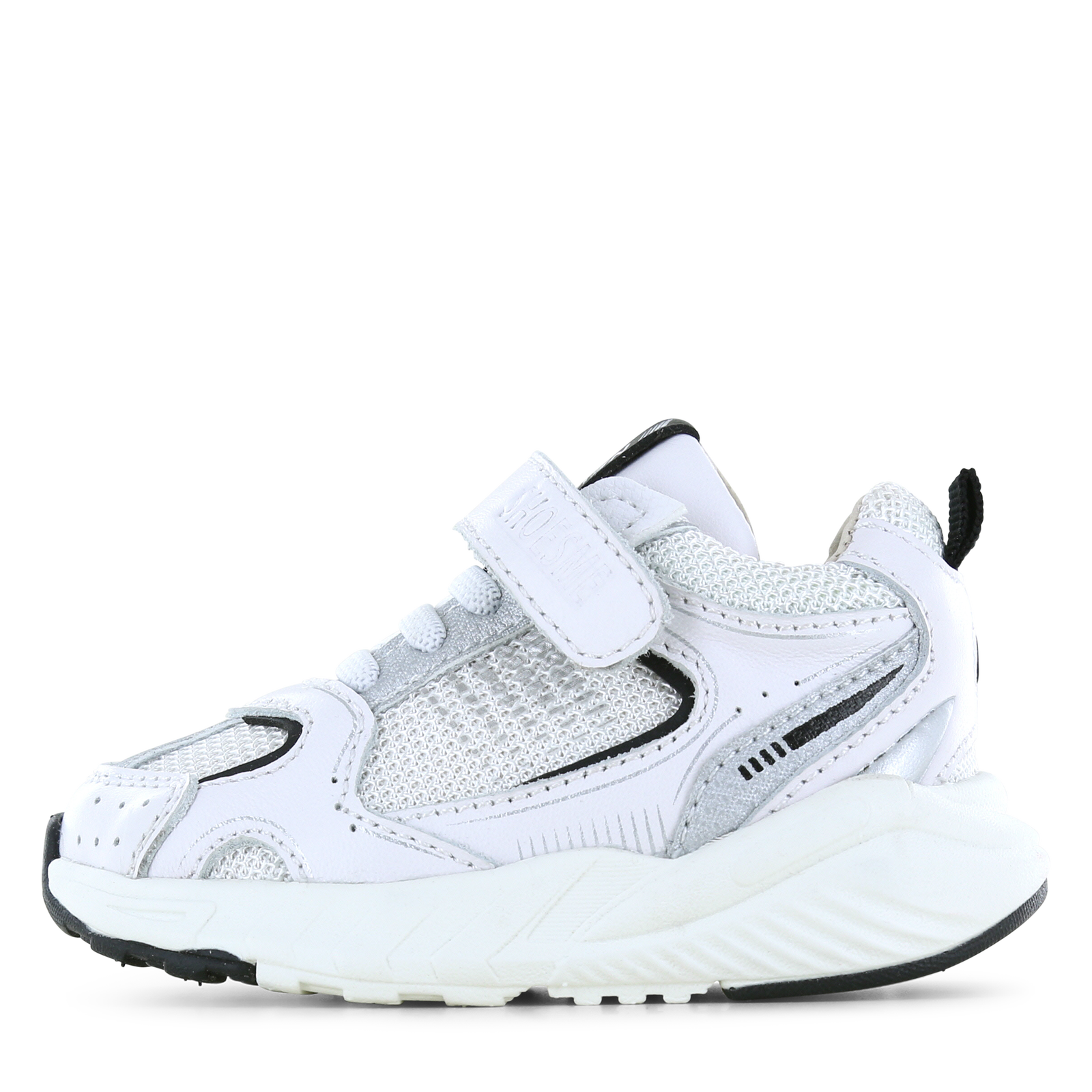 Shoesme wit sneakertje Uni | Mesh/Microfiber leer | Maat 21