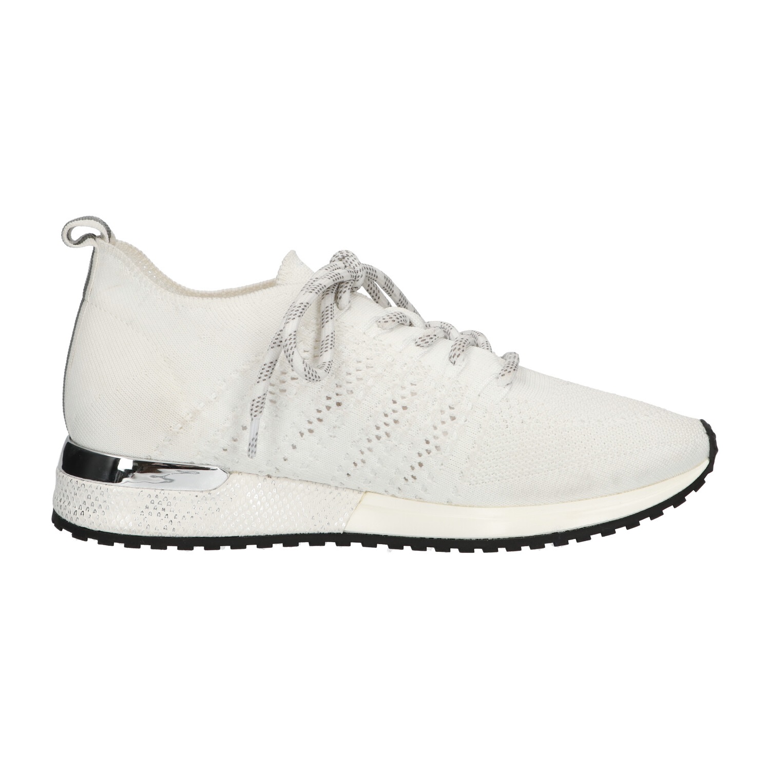 Knitted sneakers wit | Dames | Maat 41 | La Strada