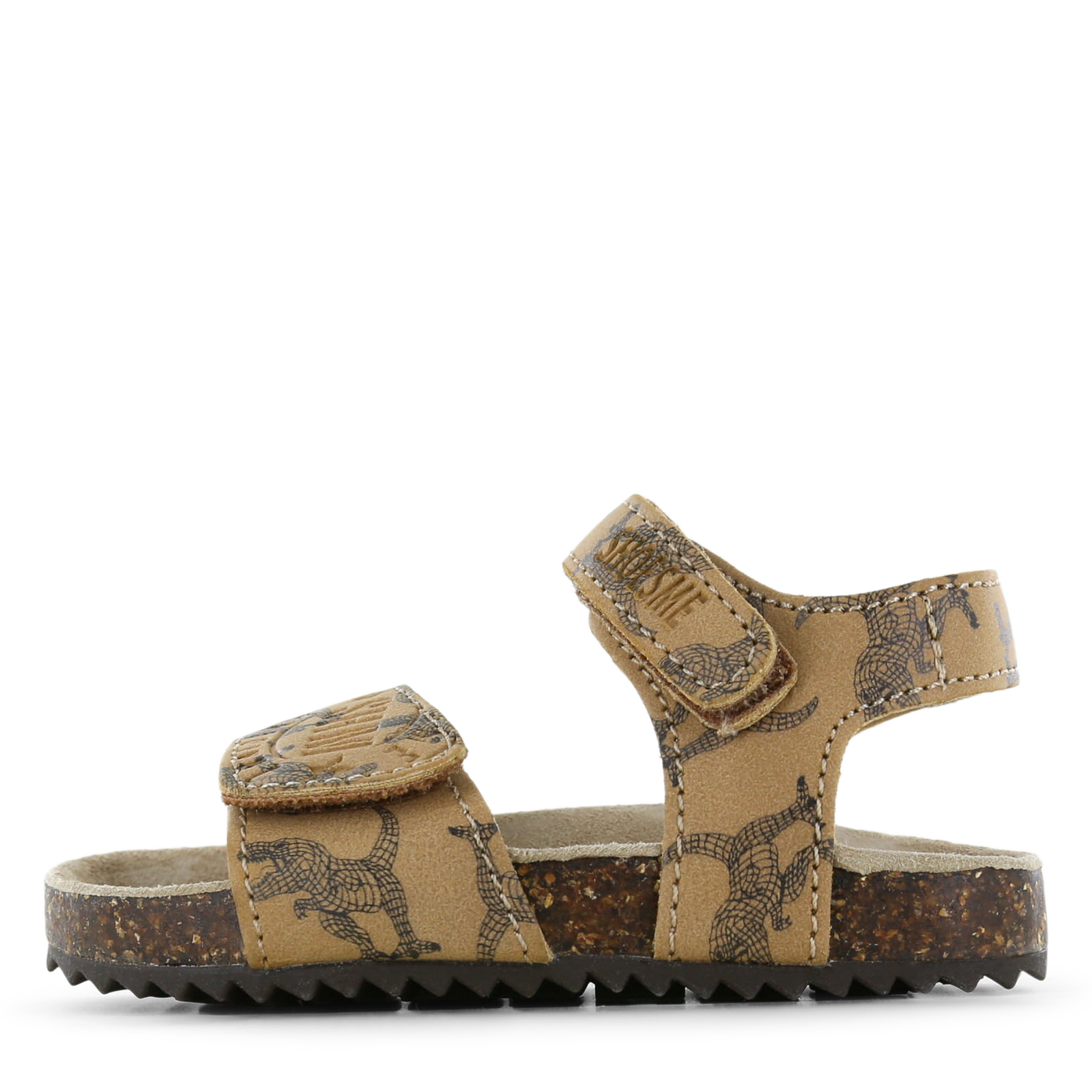 Shoesme bruine sandaal met dinoprint Jongens | Maat 30