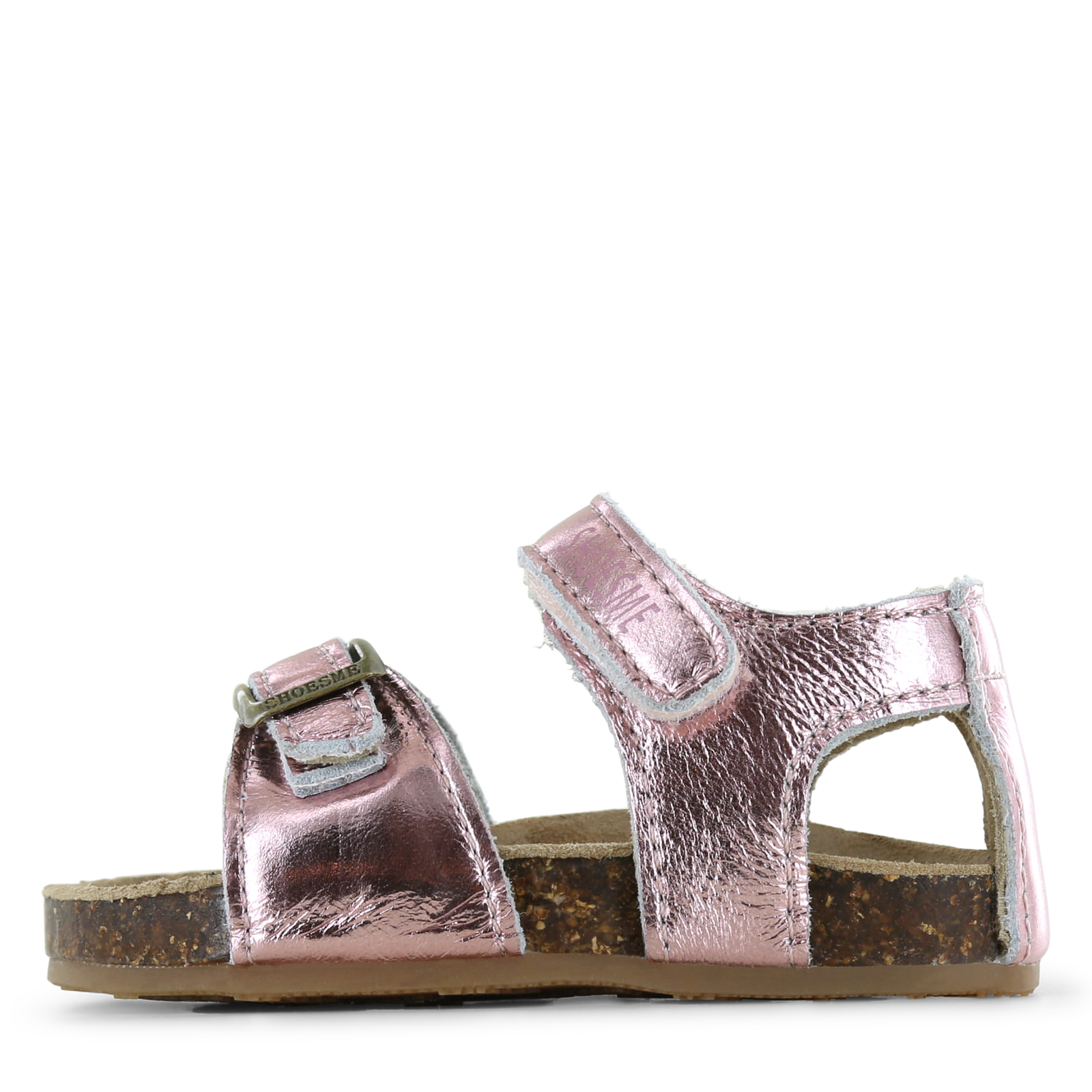 Shoesme metallic ros&eacute; sandaal Meisjes | Maat 29