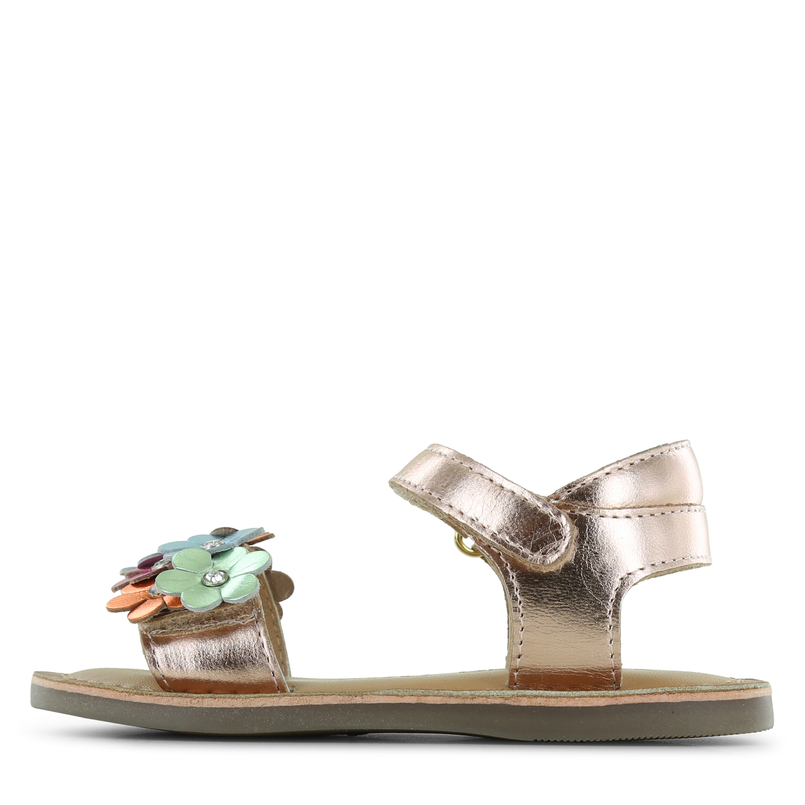 Shoesme metallic ros&eacute; sandaal Meisjes | Maat 34