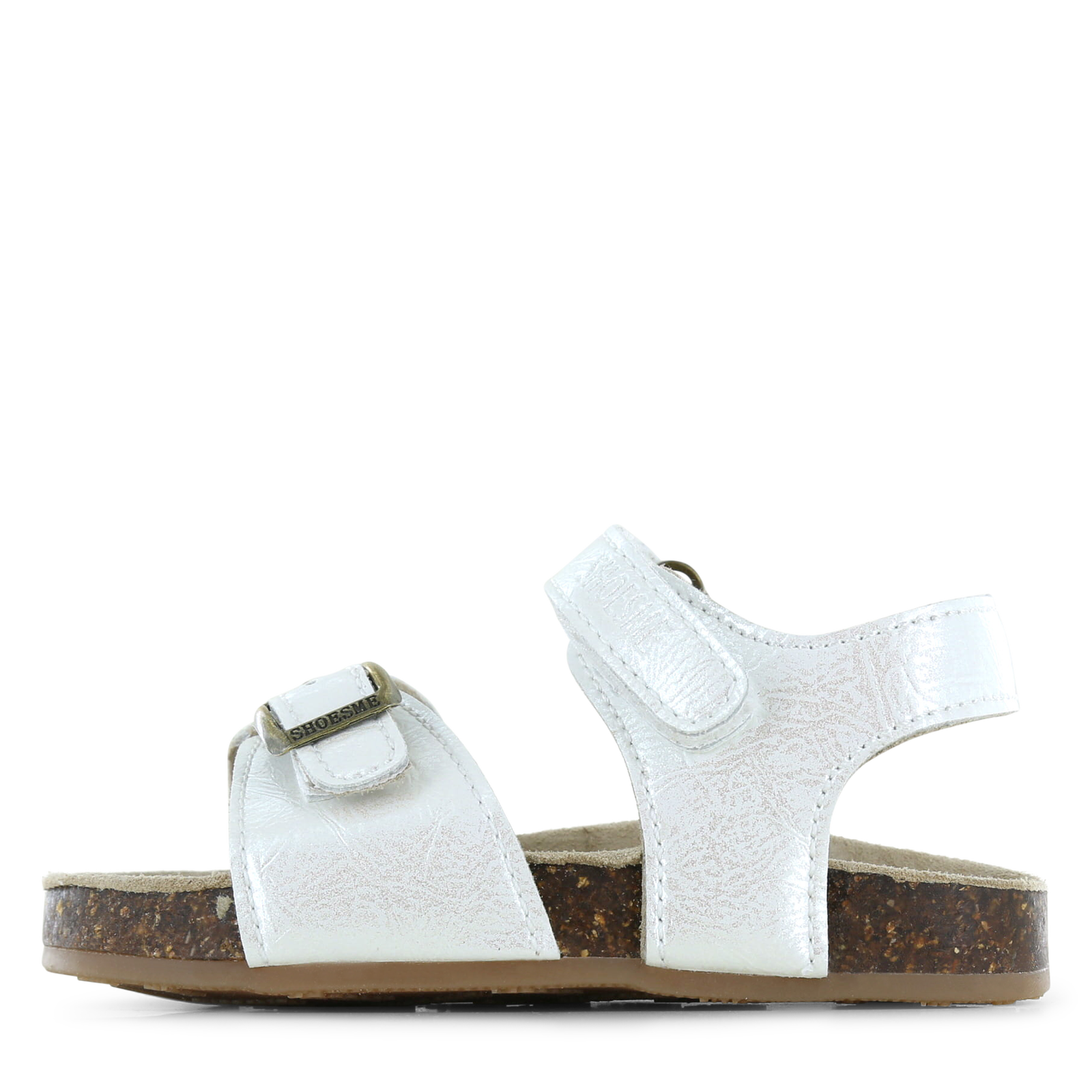 Shoesme metallic witte sandaal Meisjes | Maat 35